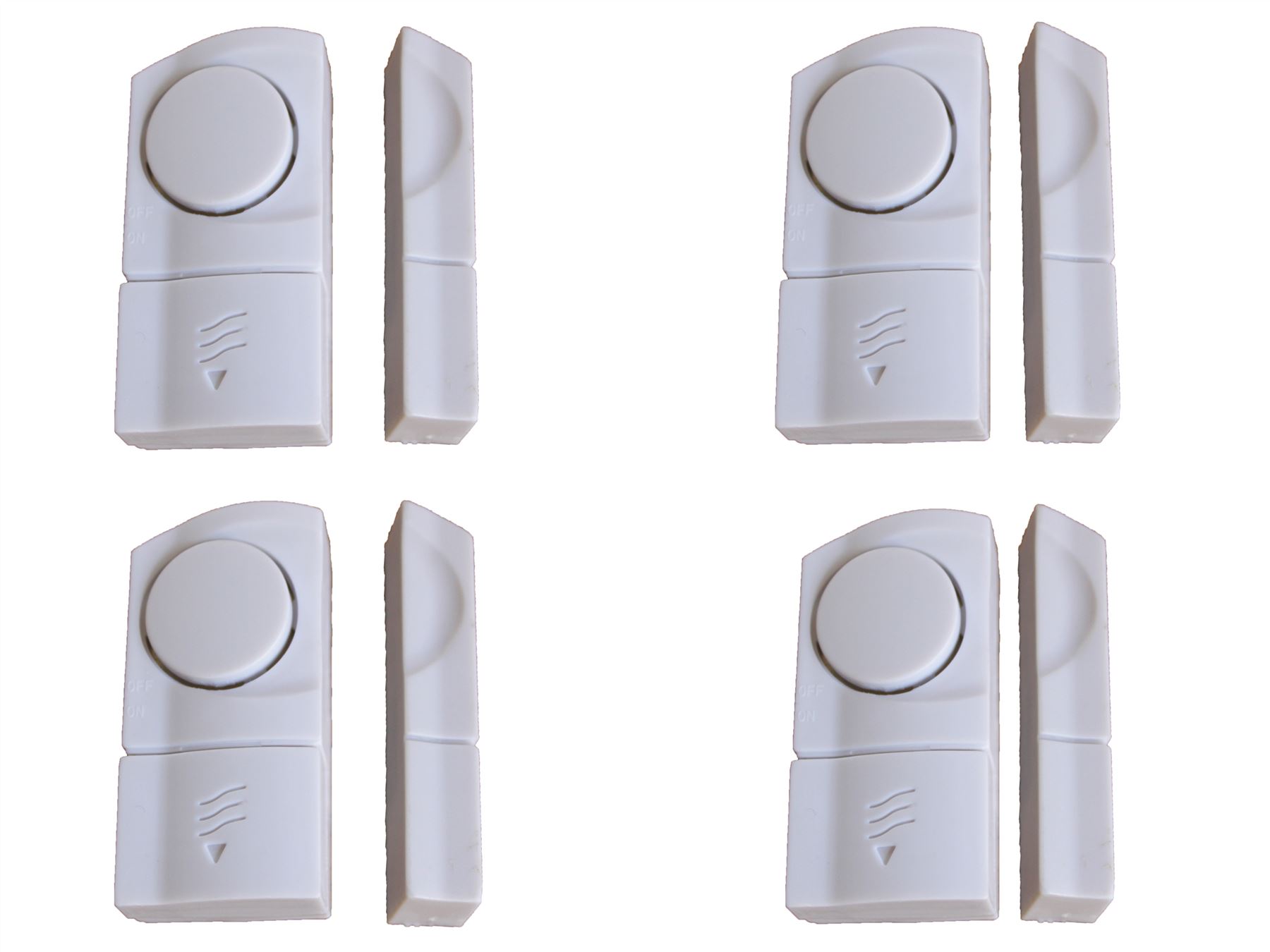 4 WINDOW & DOOR BURGLAR INTRUDER ALARMS WIRELESS SENSOR eBay