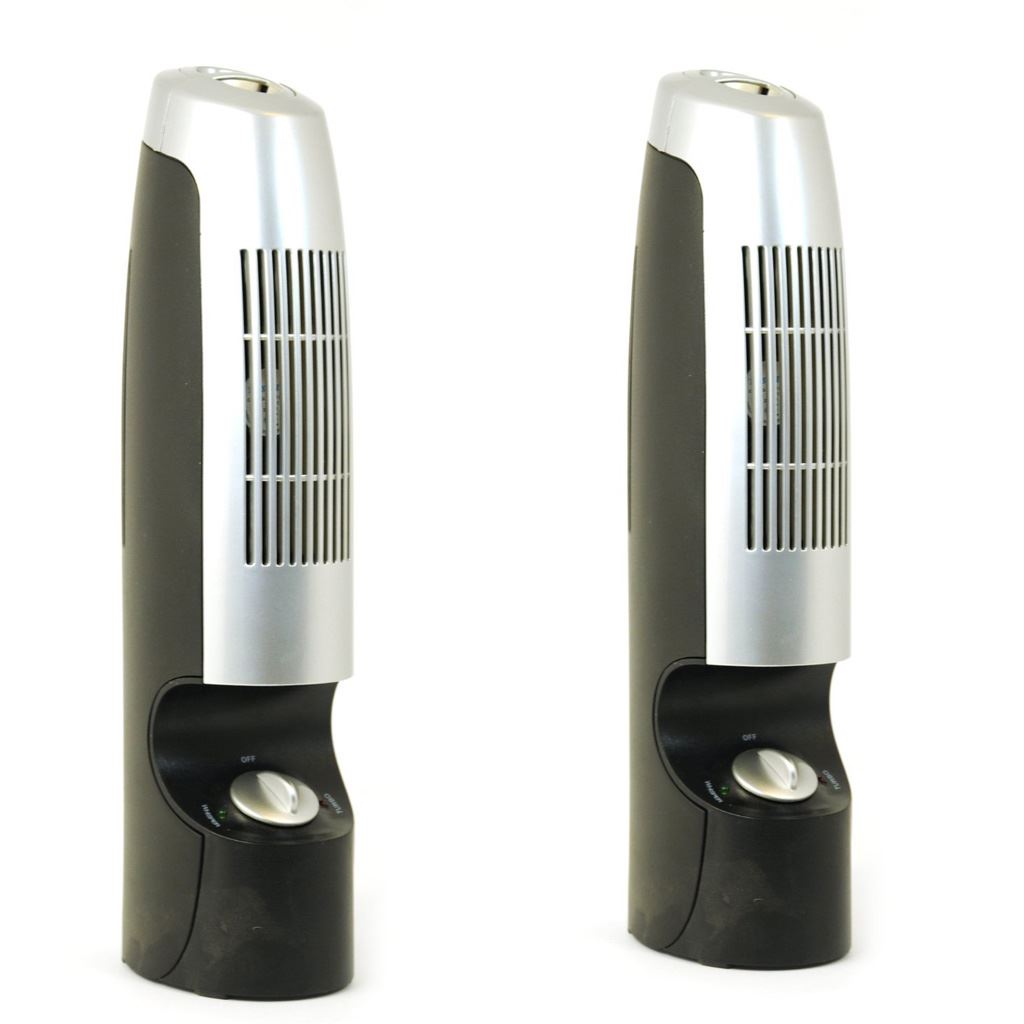 12" Air Purifier And Ioniser Silent Freshner Revitaliser Cleaner