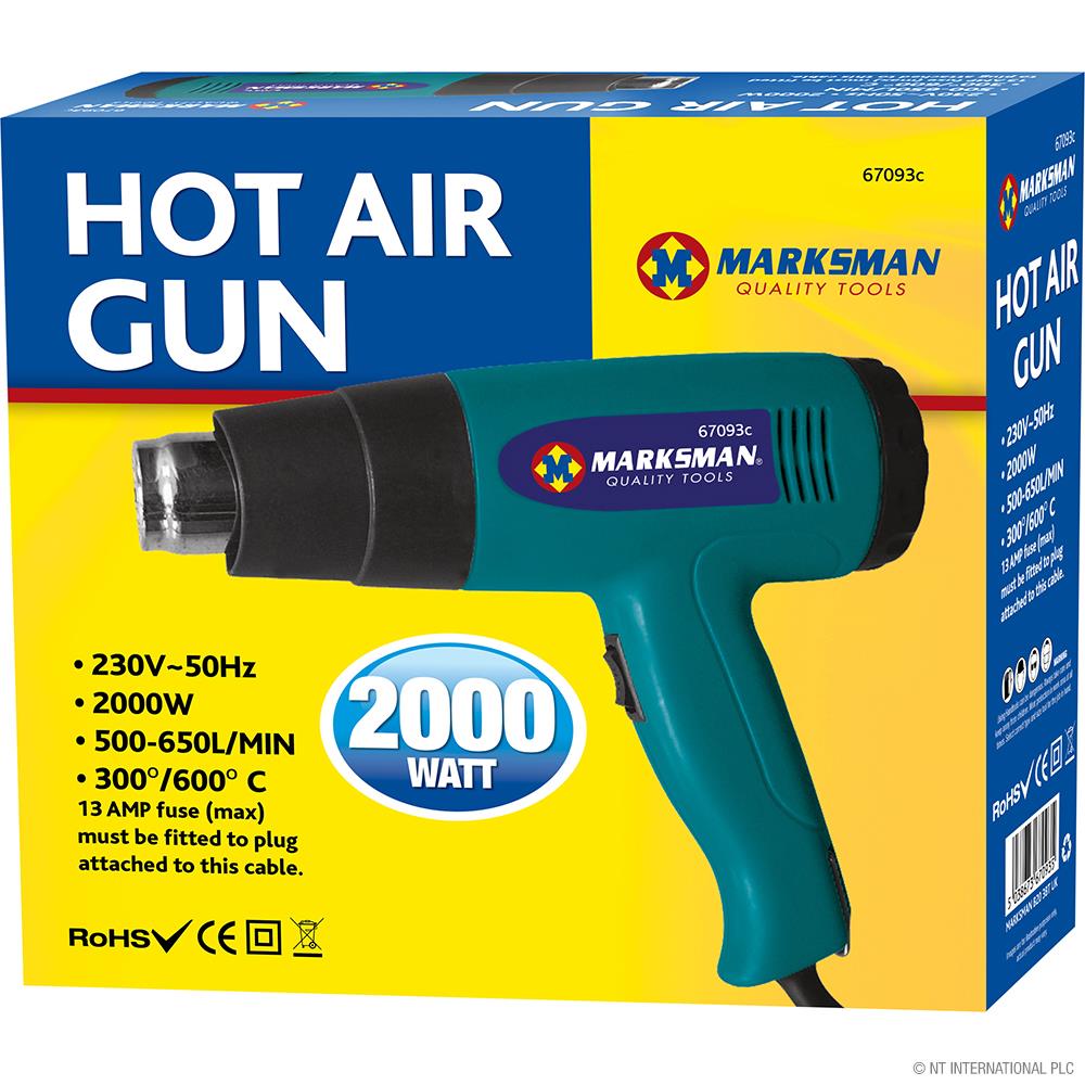 2000W HOT AIR HEAT GUN WALL PAPER PAINT STRIPPER