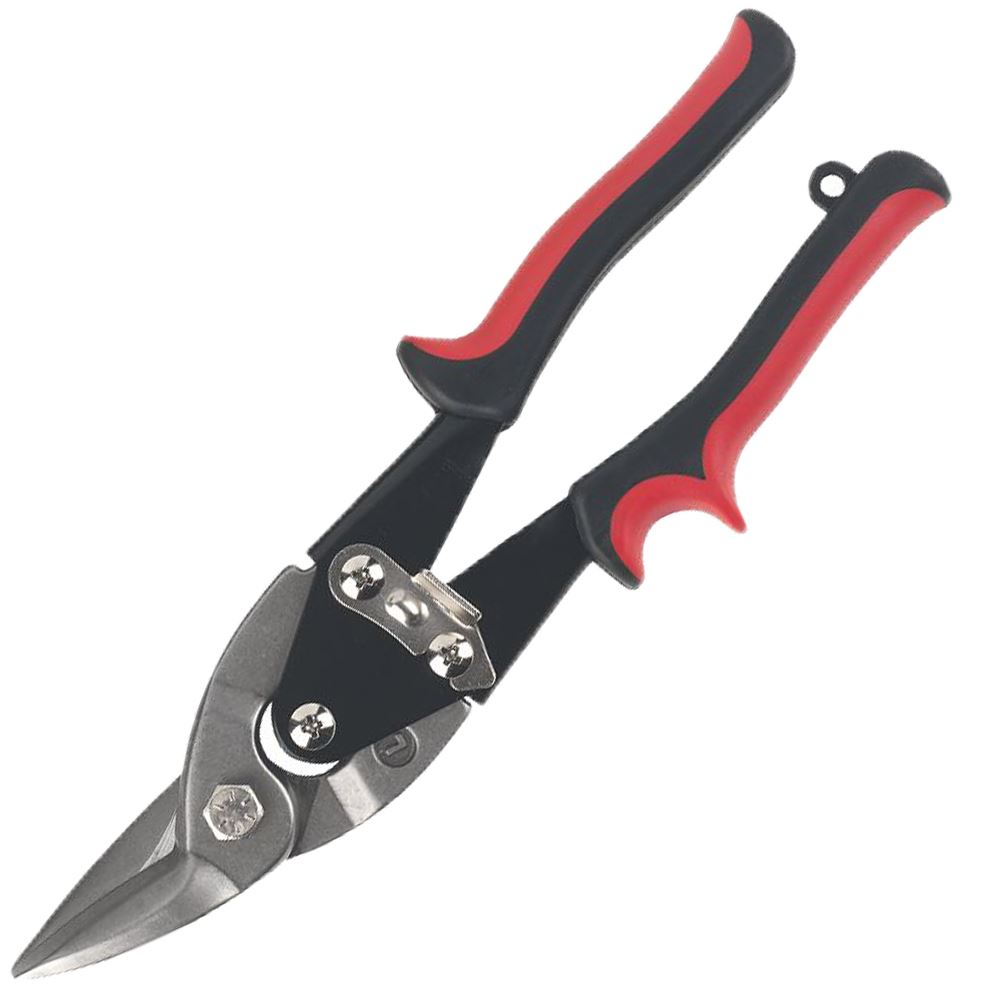 3 X HEAVY DUTY AVIATION TIN SNIPS SET SHEET METAL CUTTERS LEFT RIGHT