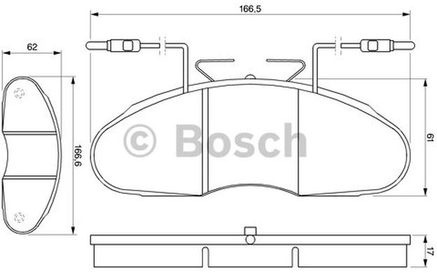 Blue Print ADN153192 Flexible de frein