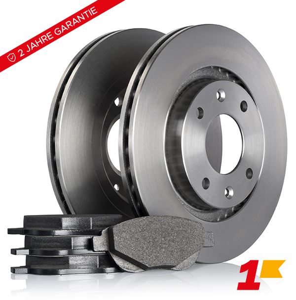 /& GT nouveau jeu de disques de frein AVANT ET PADS Disque Kit Pour FORD KA 1.2 I 1,25 2009