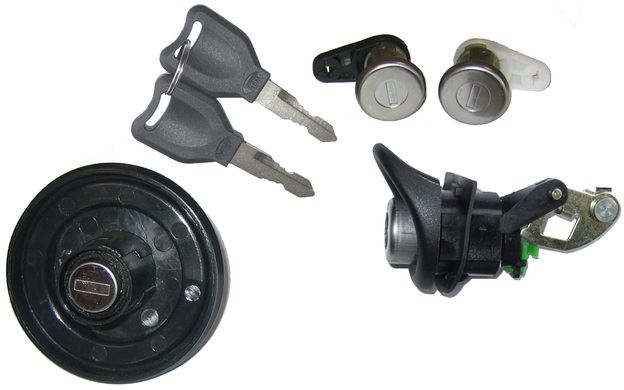 2 Set You s Réparation Serrure De Porte Cylindre De Verrouillage Avant Droite Pour Seat Leon 1m1