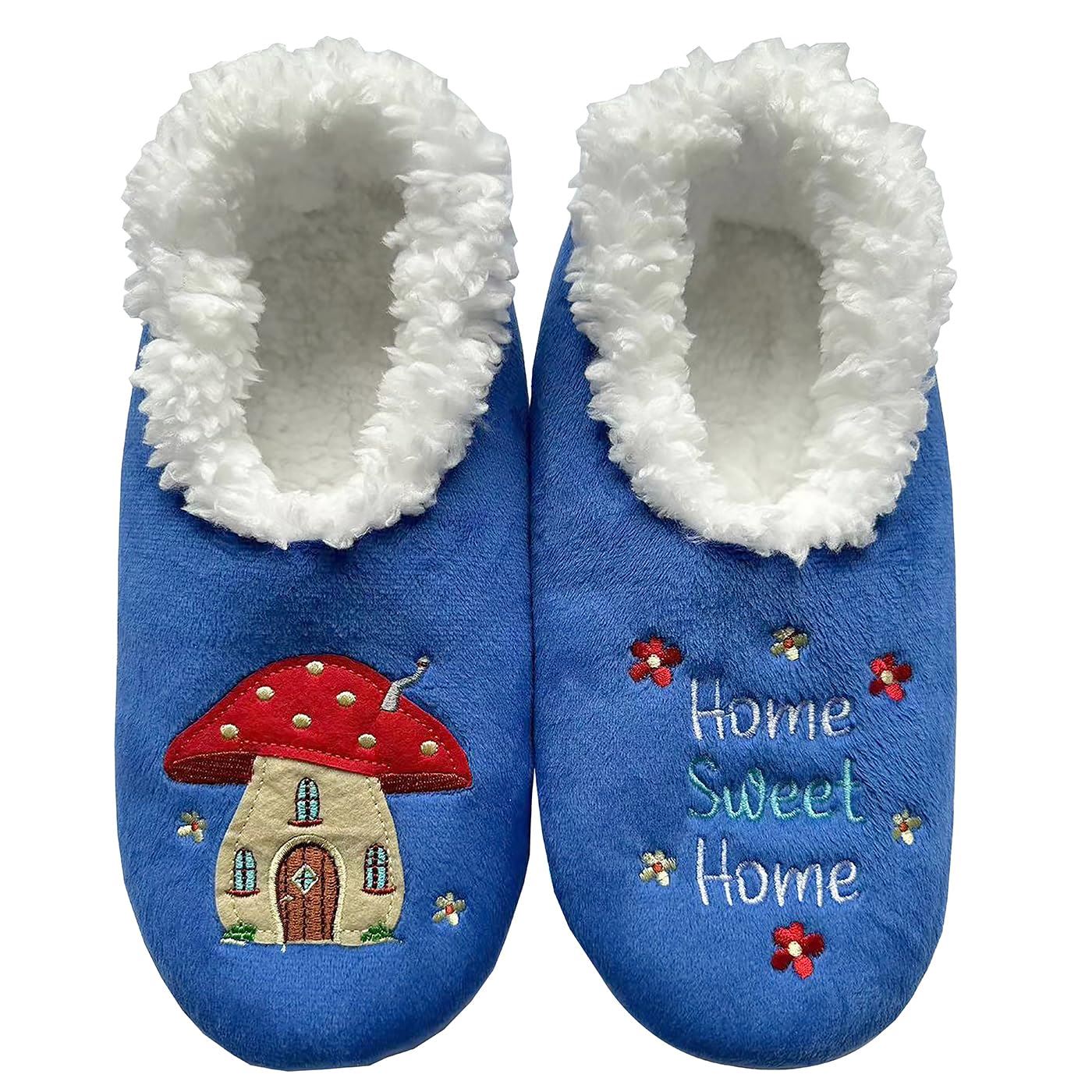 Snoozies Pairables Home Sweet Home & Park it Ladies Slippers sizes 3-9 UK - Picture 6 of 7