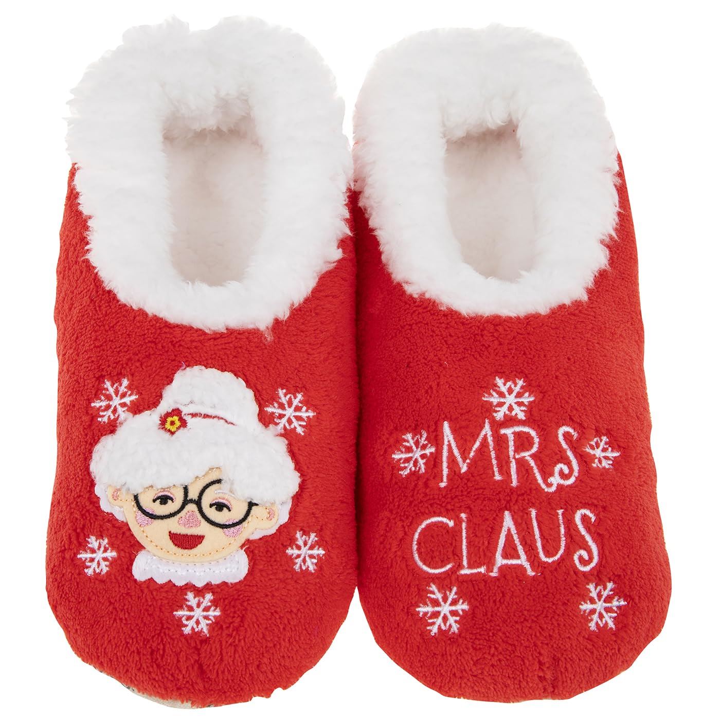 Snoozies Christmas Sherpa Fleece Slipper Pairables - Men, Ladies & Kids - Picture 7 of 7