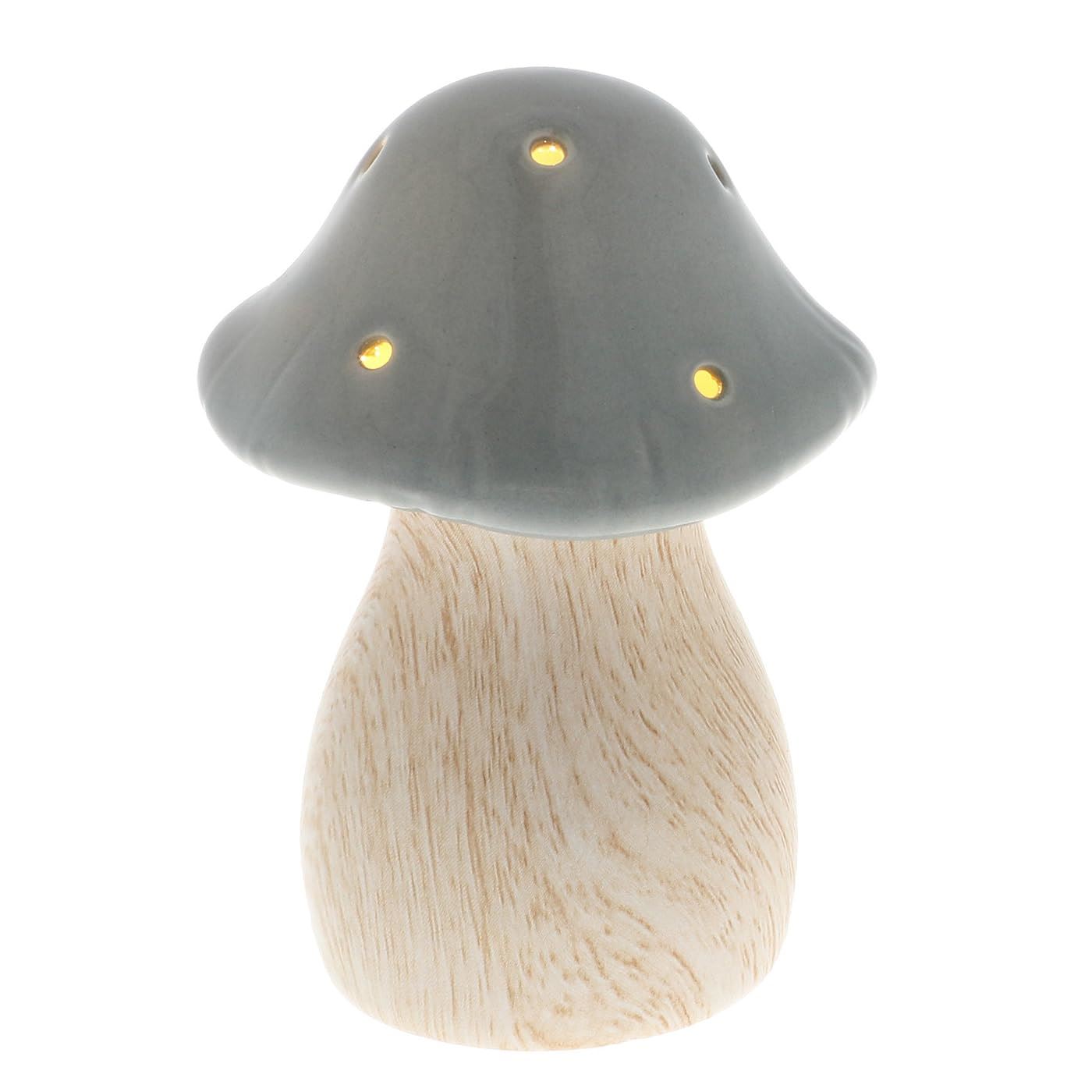 Shudehill Giftware Mushroom Glow Lamp - Grey, Pink, Green & Different Sizes - Picture 7 of 9
