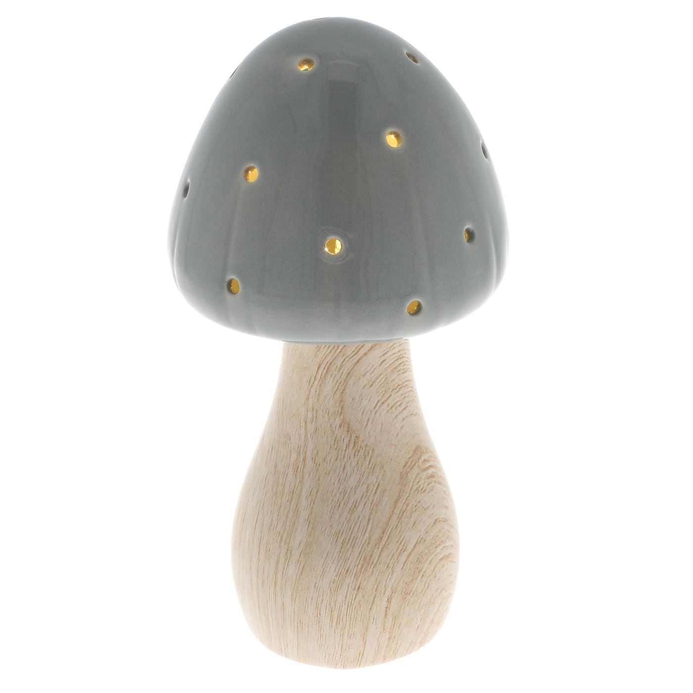 Shudehill Giftware Mushroom Glow Lamp - Grey, Pink, Green & Different Sizes - Picture 4 of 9