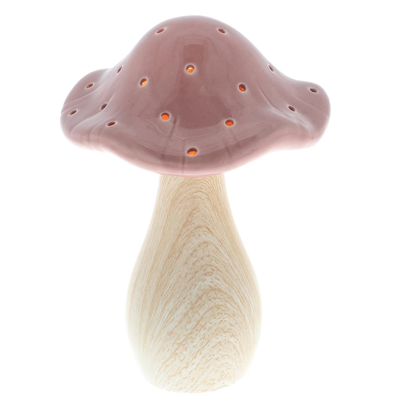 Shudehill Giftware Mushroom Glow Lamp - Grey, Pink, Green & Different Sizes - Picture 3 of 9