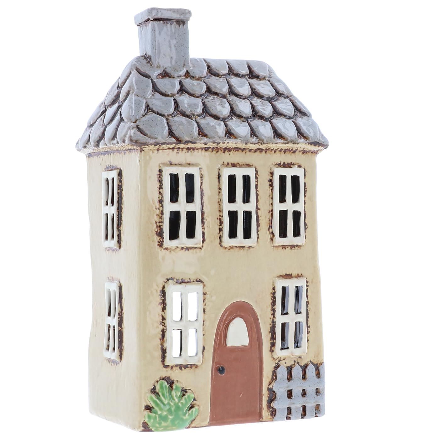 Shudehill Geschenkware Keramik Dorf Keramik Gartenhaus Teelicht Halter - Bild 2 von 4