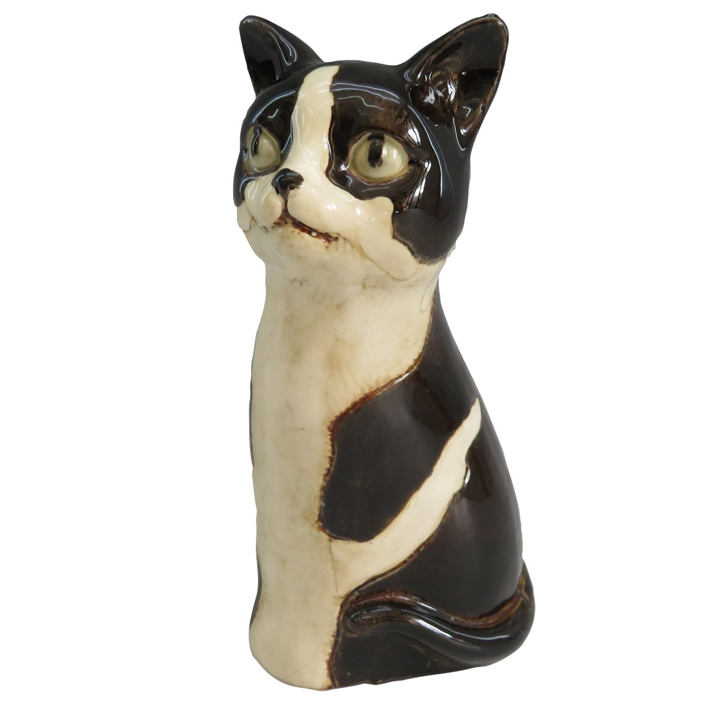 Shudehill Giftware Village Pottery Top Cat Hand Finished Keramik Vase - Bild 3 von 5