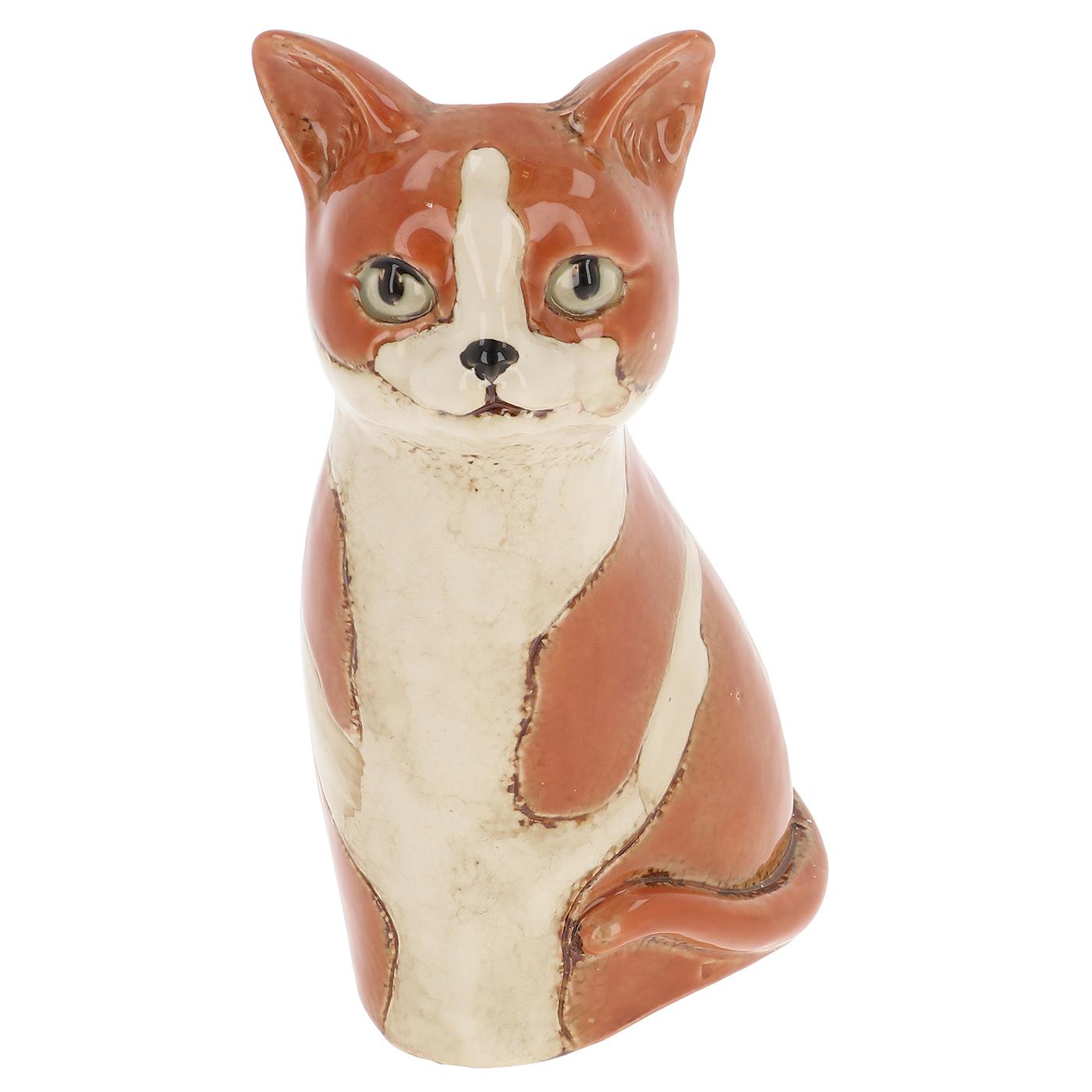 Shudehill Giftware Village Pottery Top Cat Hand Finished Keramik Vase - Bild 4 von 5