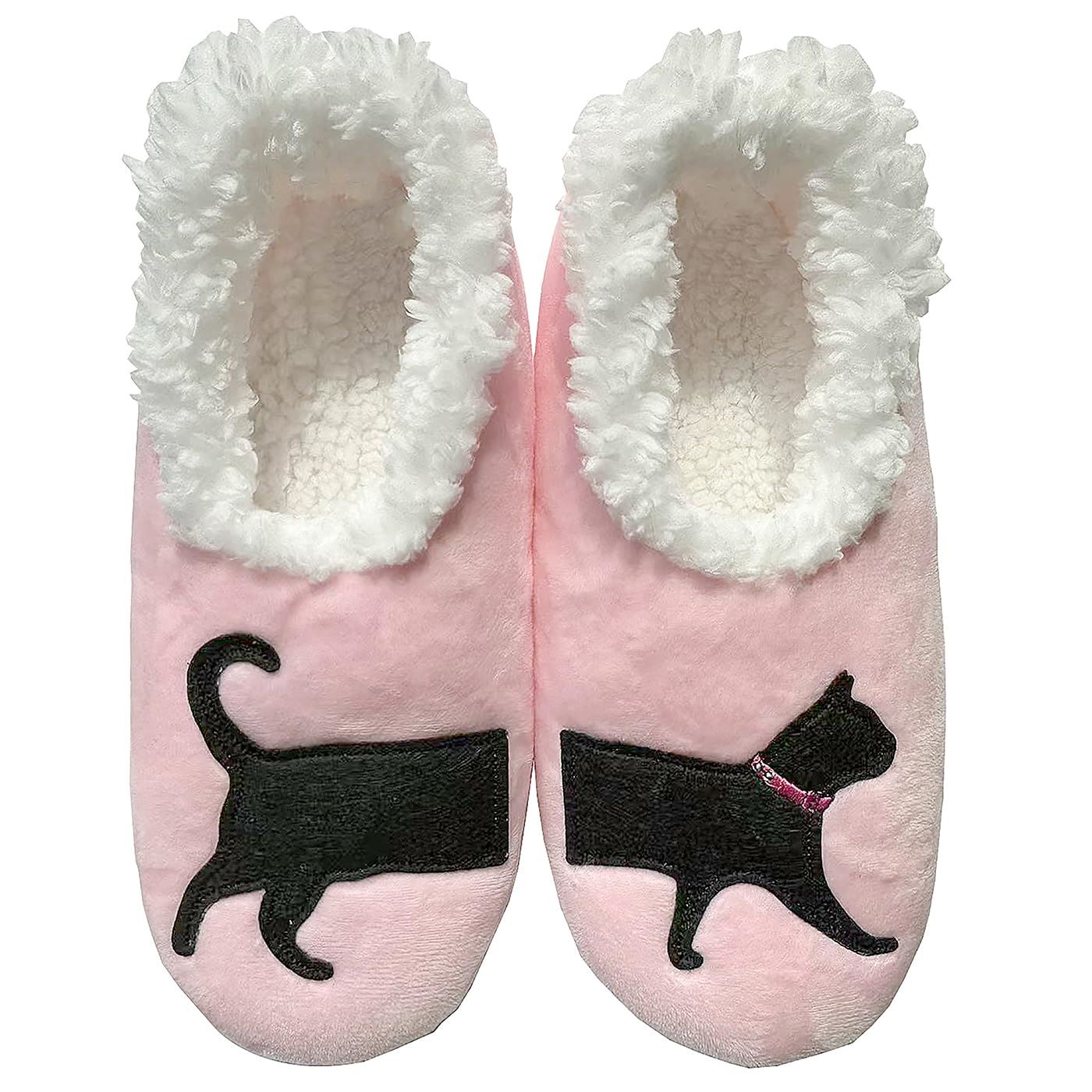 Snoozies Pairables Cats & Dogs Soft Sherpa Fleece Ladies Slippers sizes 3-9 UK - Picture 8 of 9