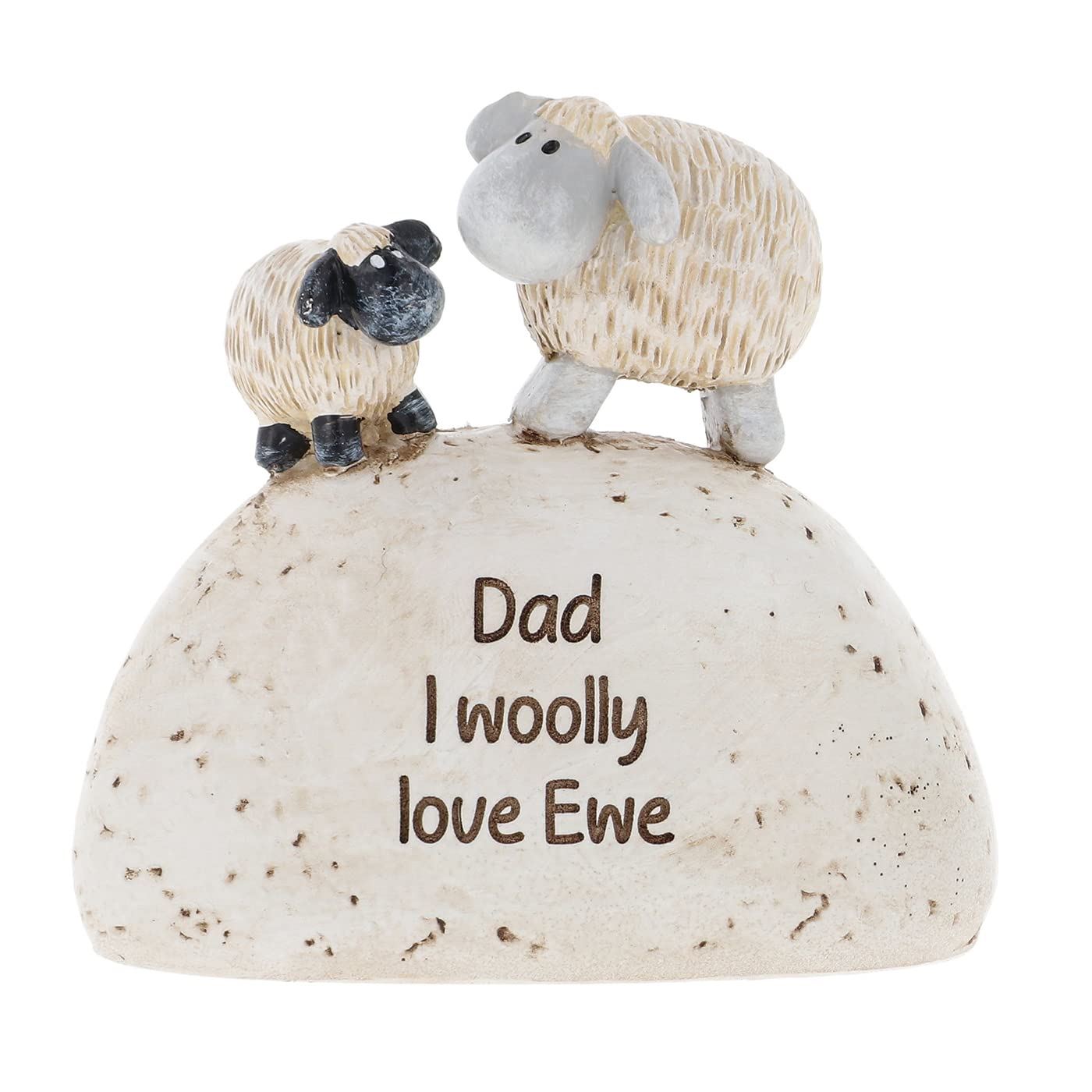 Shudehill Giftware Cute sheep resin figurines with heartfelt messages - Picture 2 of 9