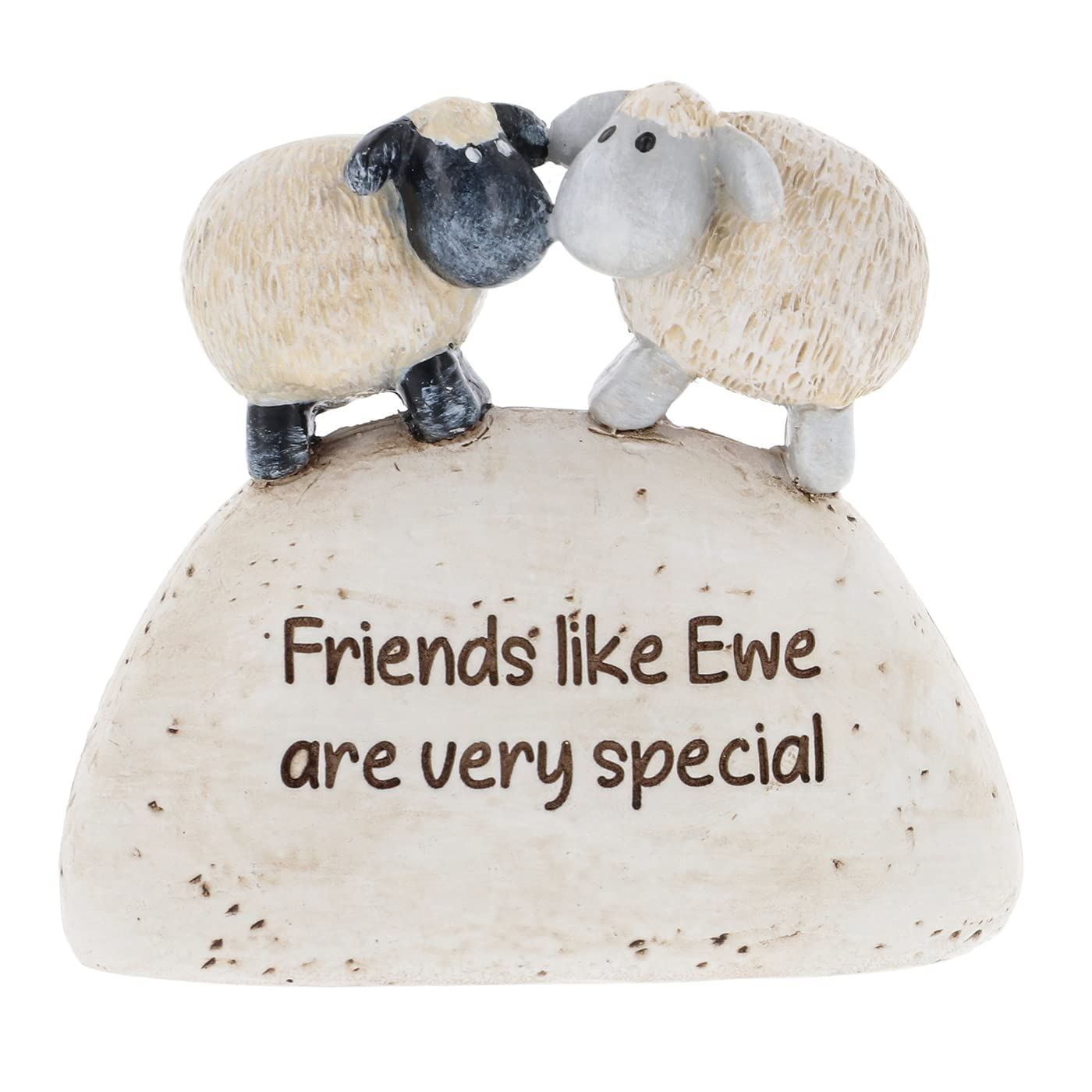 Shudehill Giftware Cute sheep resin figurines with heartfelt messages - Picture 5 of 9