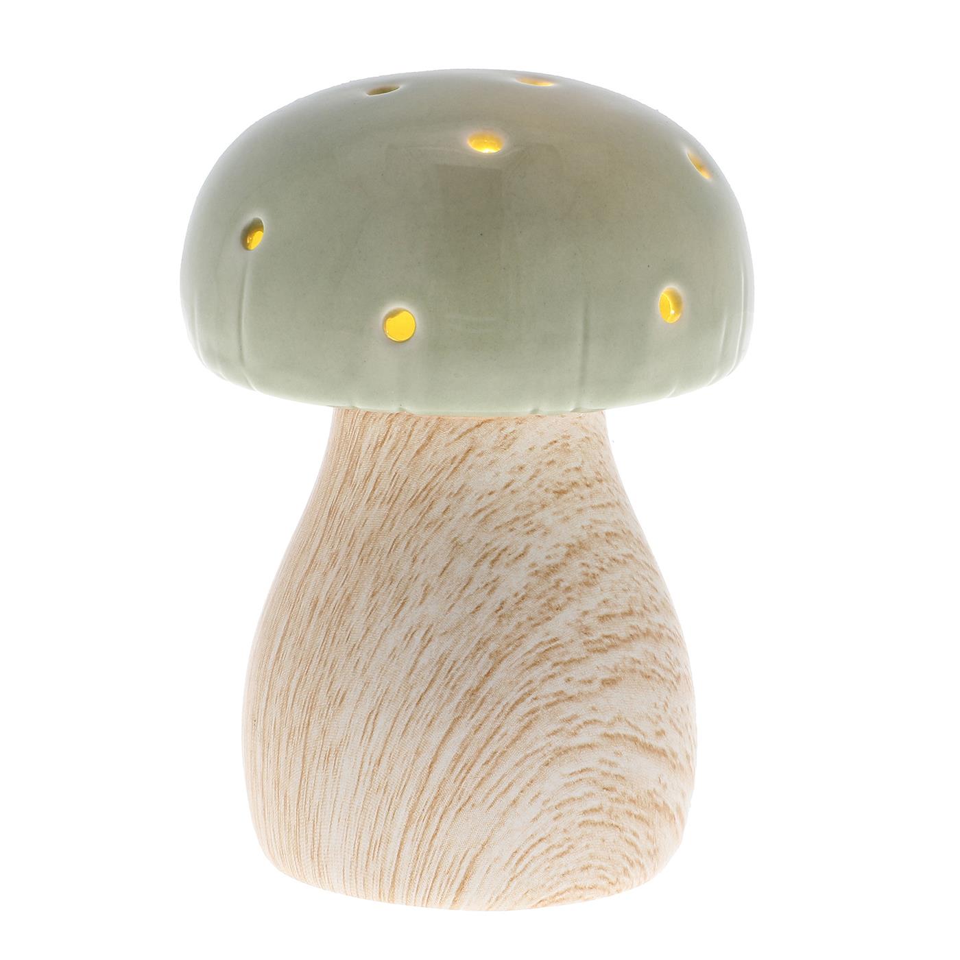 Shudehill Giftware Mushroom Glow Lamp - Grey, Pink, Green & Different Sizes - Picture 9 of 9
