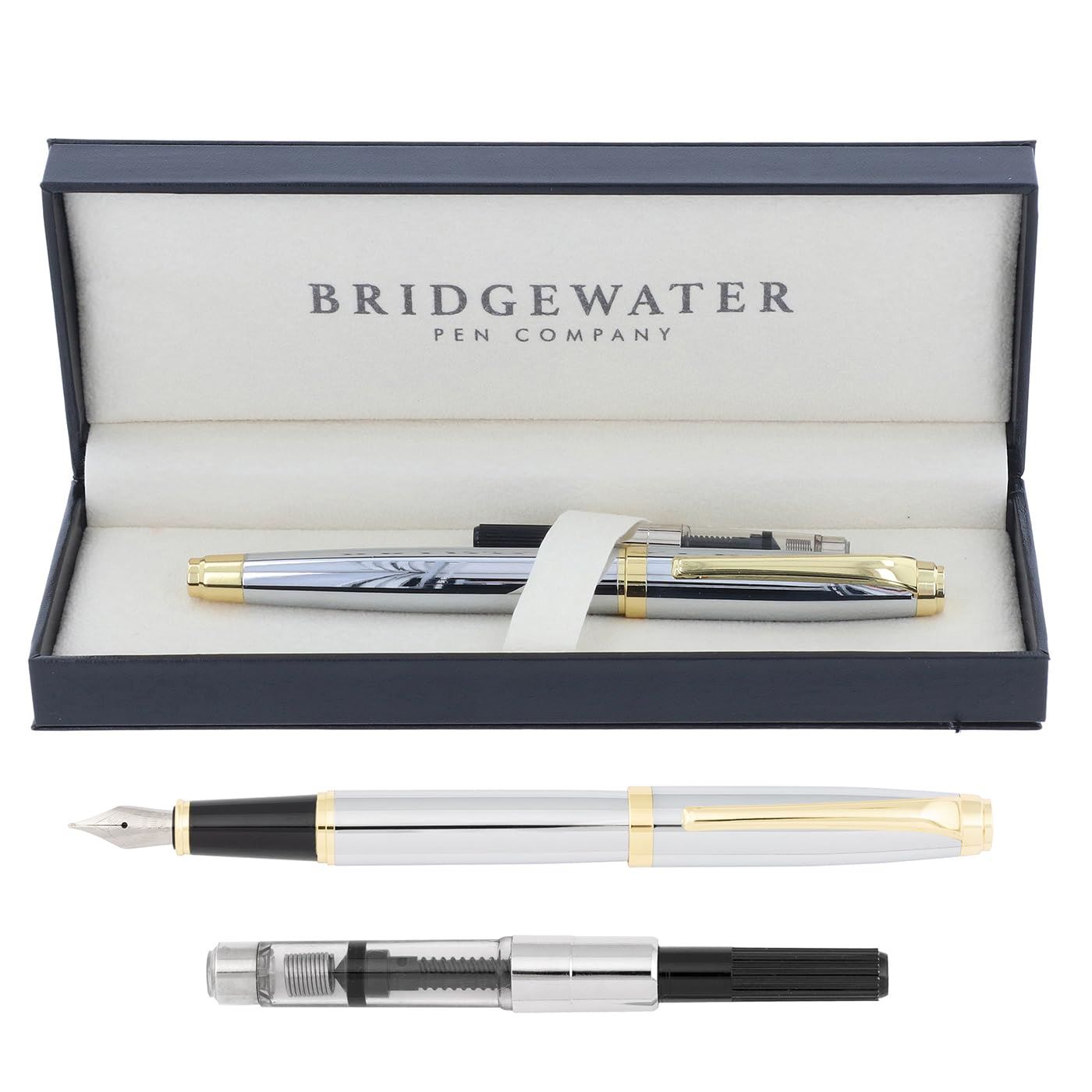 Bridgewater Pen Company Executive Fountain Pen Collection, Boxed & Sleeved - Picture 3 of 8