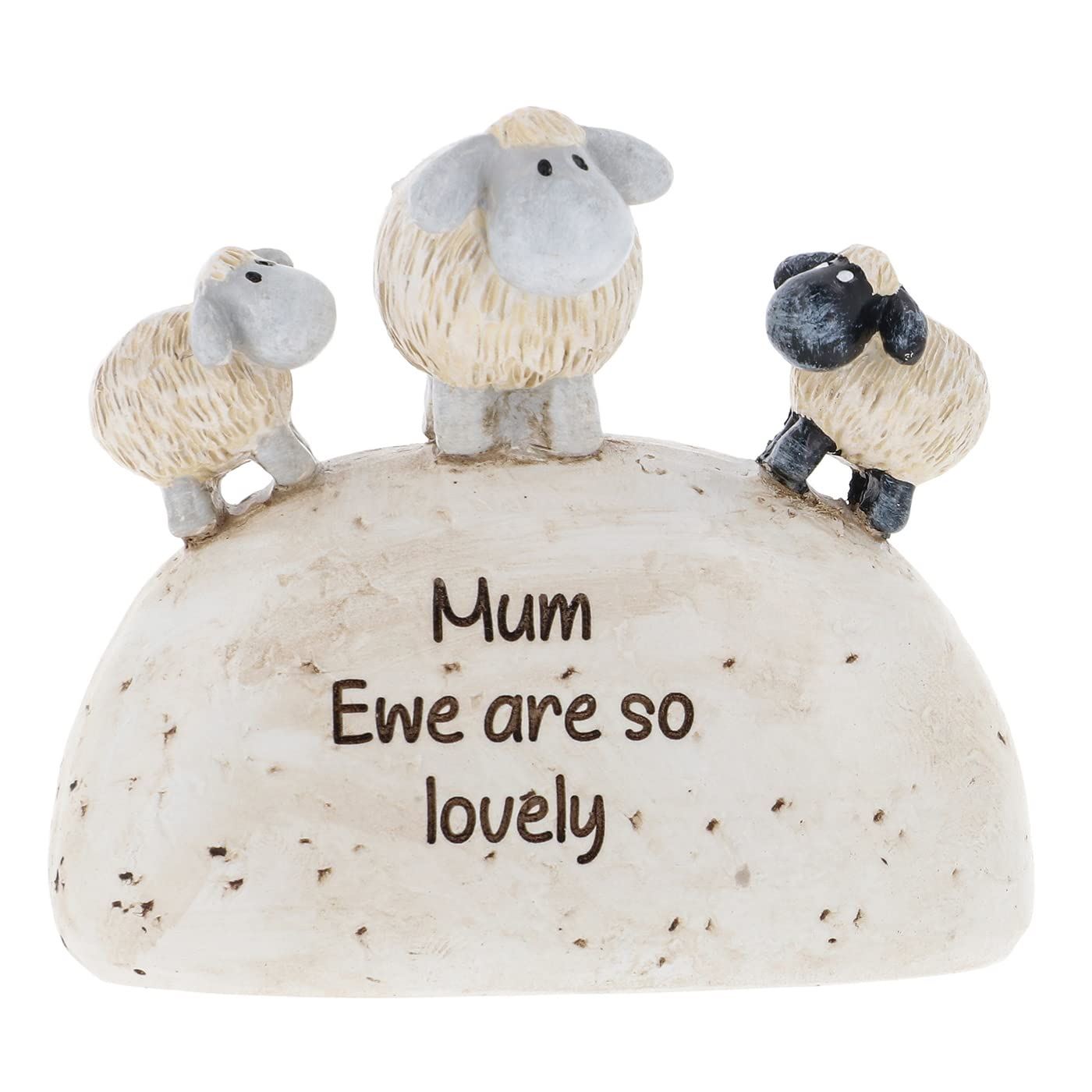 Shudehill Giftware Cute sheep resin figurines with heartfelt messages - Picture 7 of 9