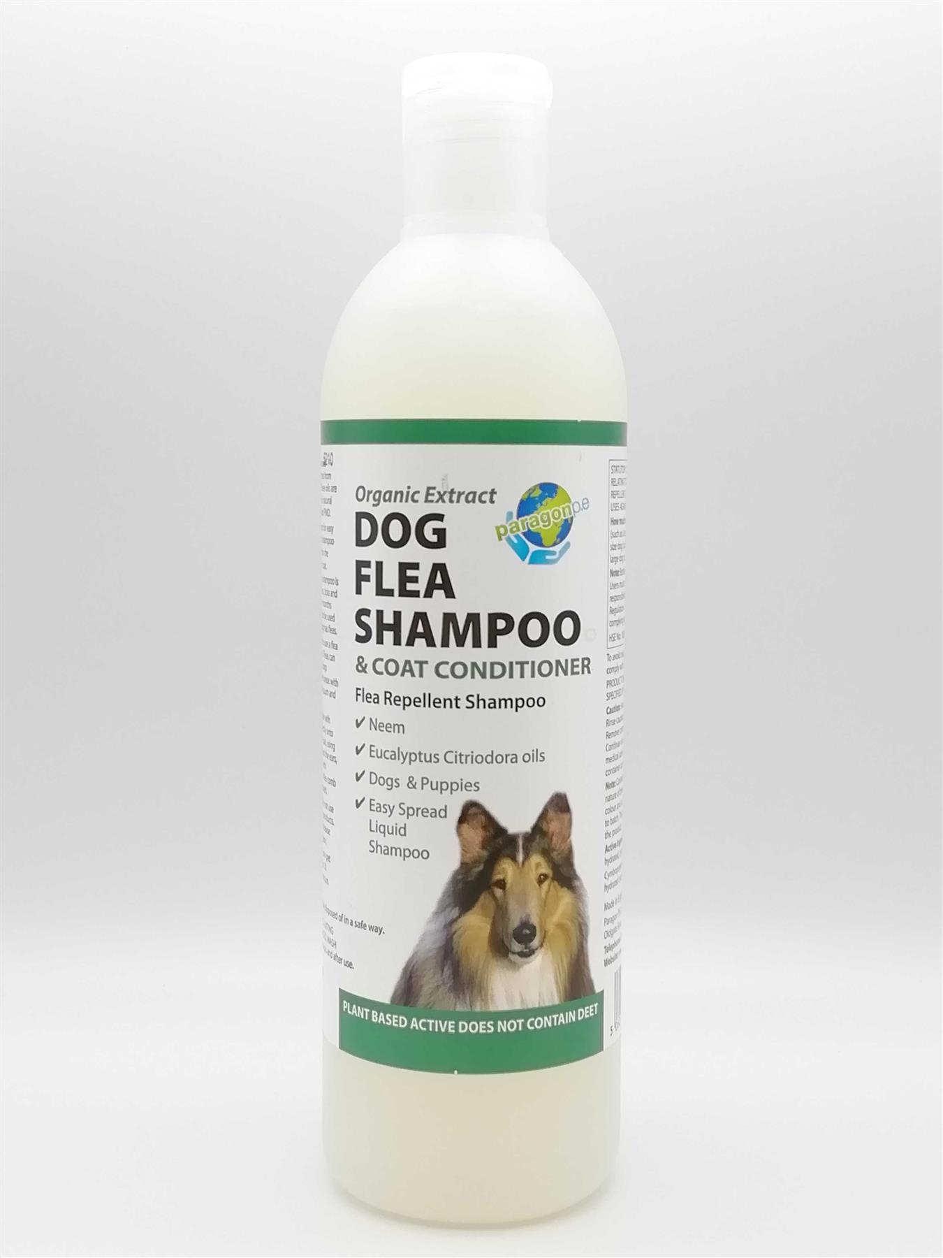 Paragon Dog Flea Repellent Shampoo 400ml Puppy Friendly