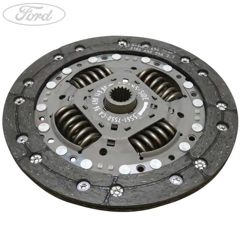 Genuine Ford Fiesta Mk6 Fusion 1.6 Duratorq Tdci Clutch Disc 20042012 1338378 eBay