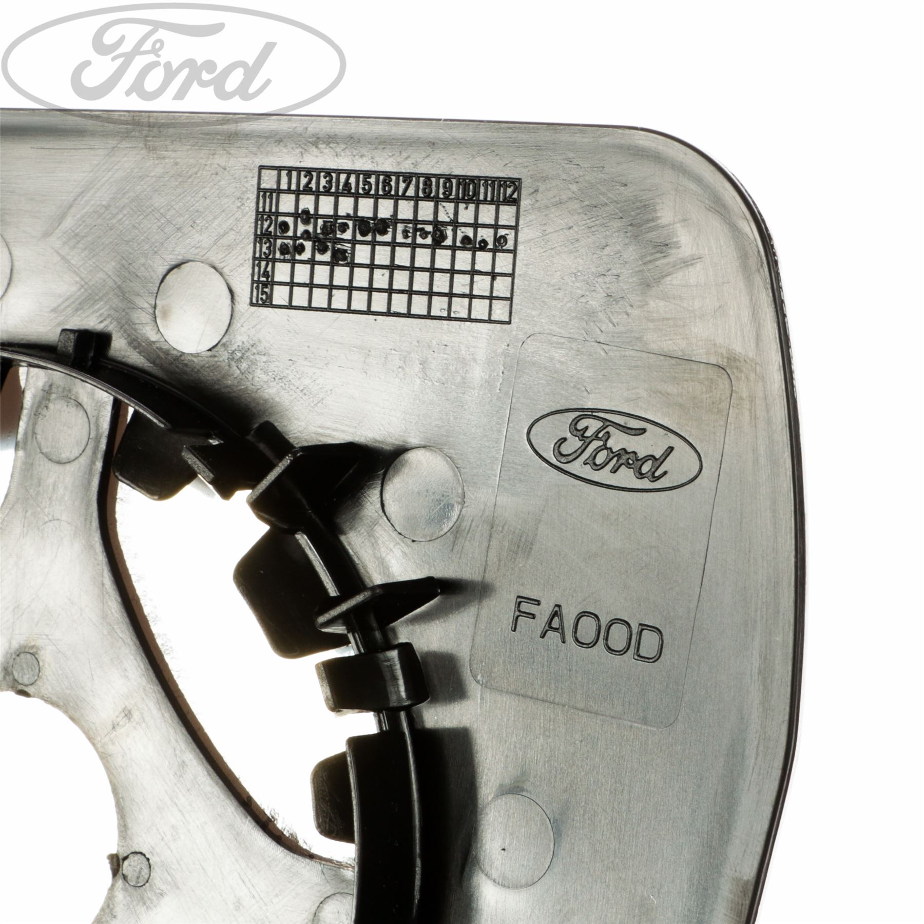 Genuine Ford Focus MK2 N//S Left Wing Mirror Glass 1538212