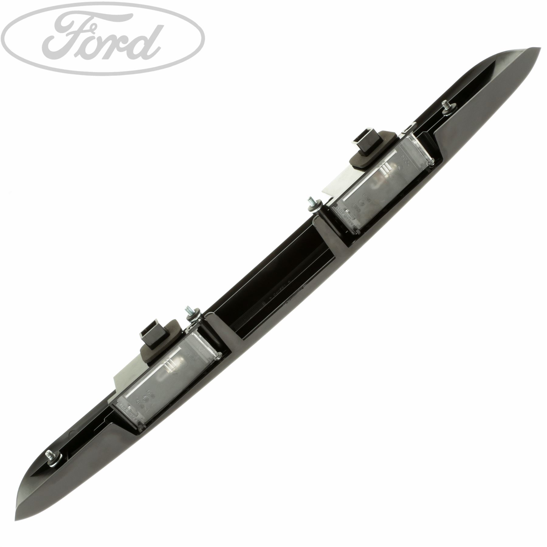 Transit Parts A Pair Of Brand New Number Plate Light Lamp With Bulb Transit Connect