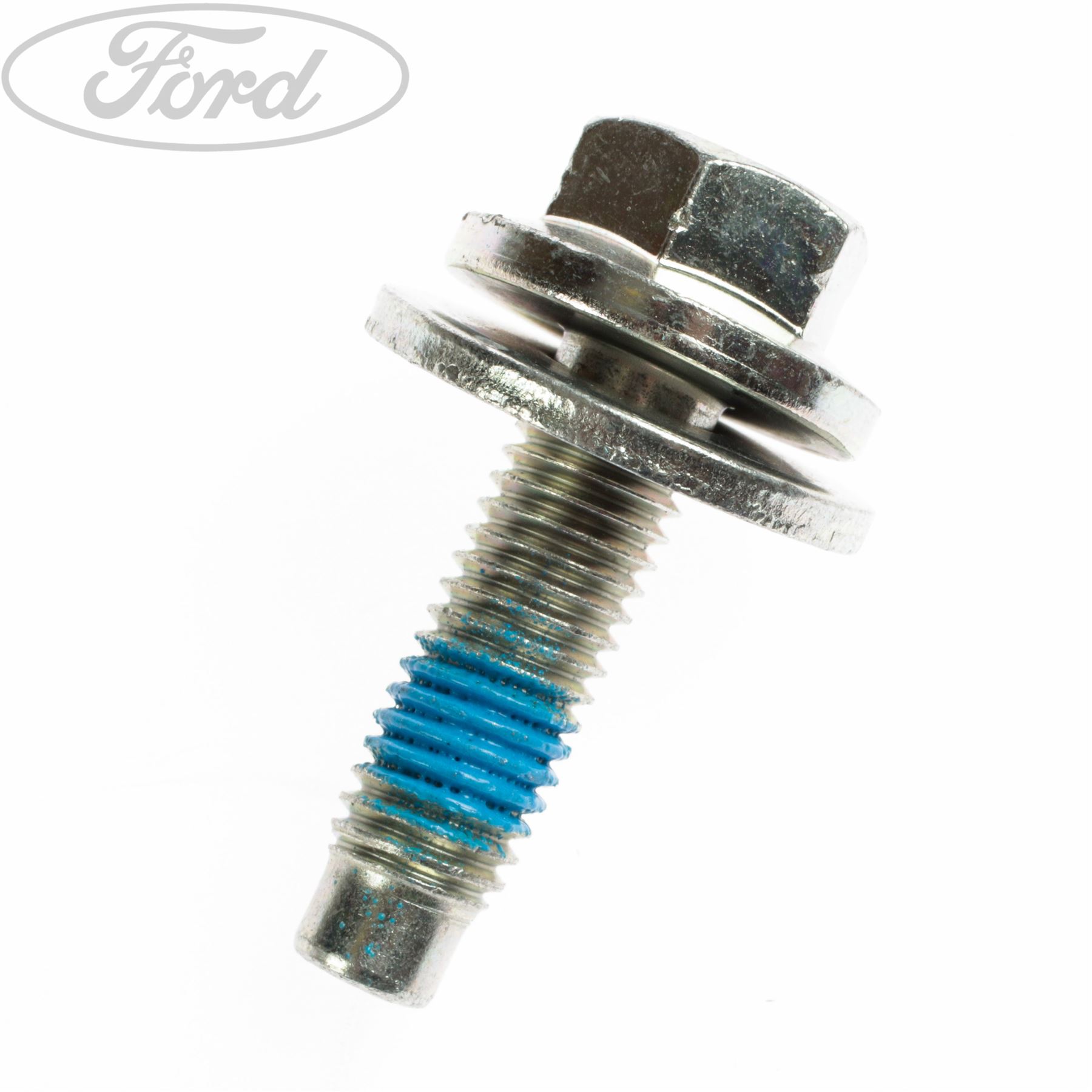 Genuine Ford Engine Mounting Hex Head Bolt /& Washer x5 1513426