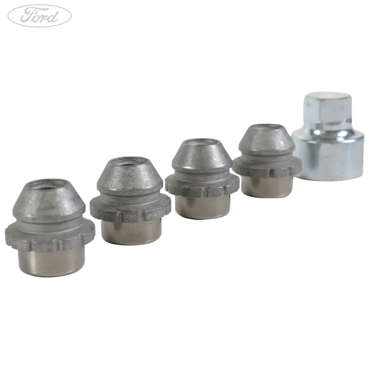 Genuine Ford Focus Fiesta EcoSport Alloy Wheel Locking Wheel Nuts & Key 1751660 eBay