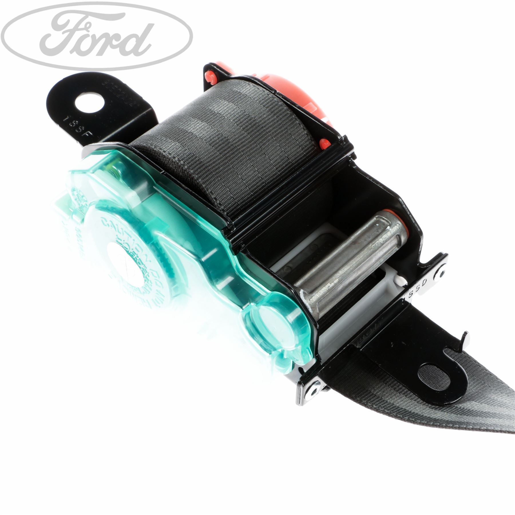 Genuine Ford Ranger Double Cab Front Seat Belt Dark Grey 20022011