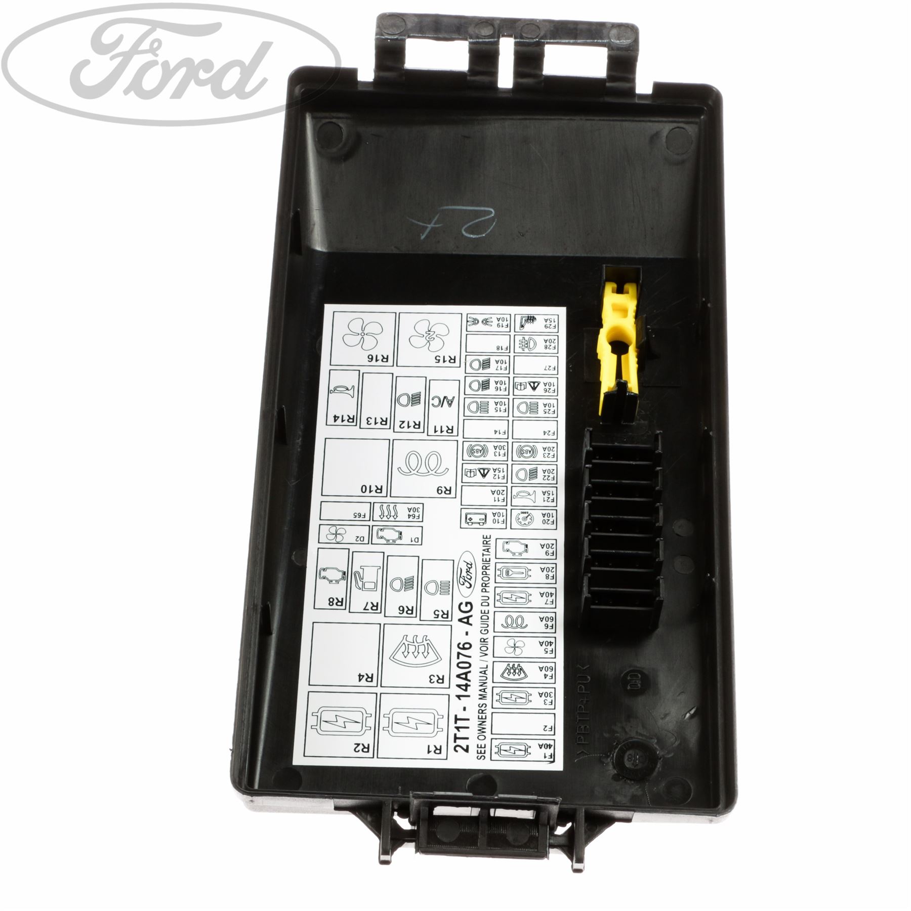Genuine Ford Transit Connect Additional Fuse Box Cover ... ford transit connect fuse box 