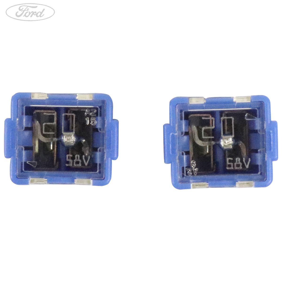 Genuine Ford Transit EcoSport Custom Fuse 20Amp 58V Blue Female Square 4655702