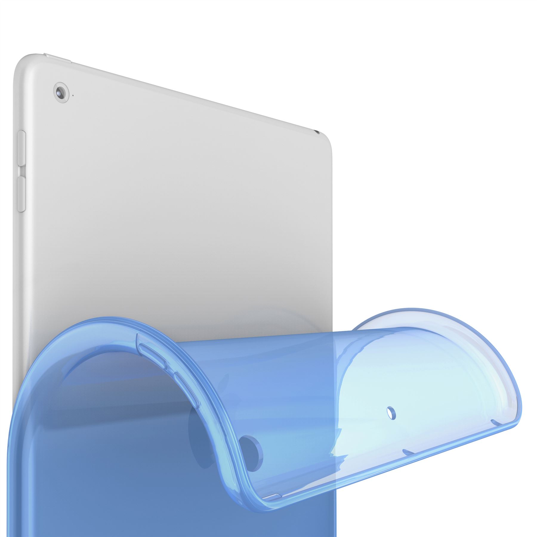 Transparent Étui Silicone Coque Housse Case pour Apple iPad (10.2) (2019-2020) - Afbeelding 6 van 26