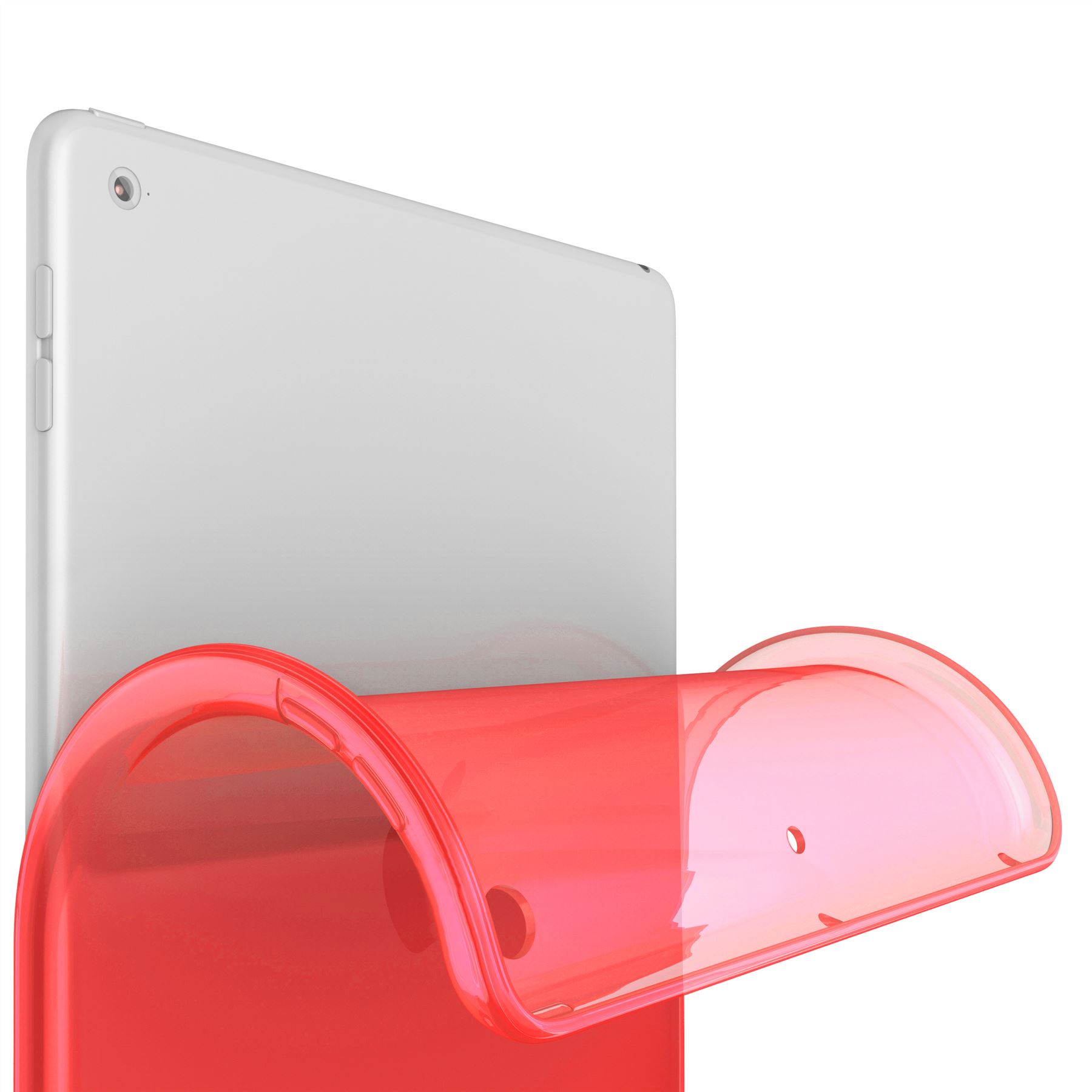 Transparent Étui Silicone Coque Housse Case pour Apple iPad (10.2) (2019-2020) - Afbeelding 20 van 26