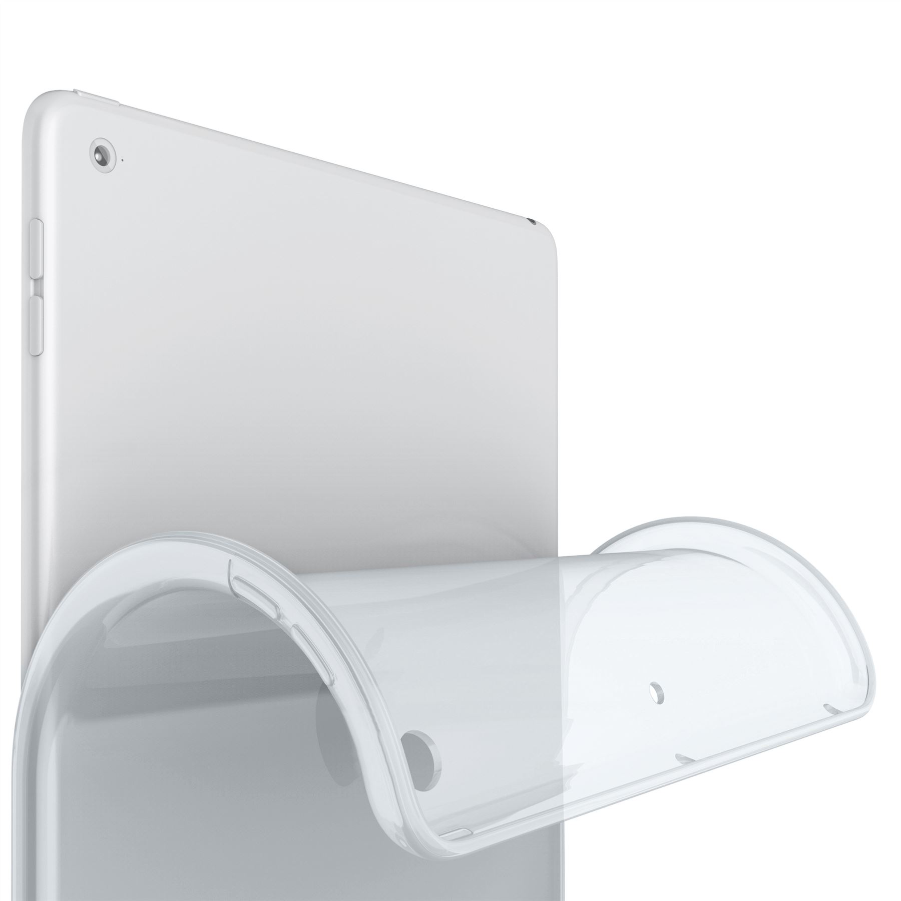Transparent Étui Silicone Coque Housse Case pour Apple iPad (10.2) (2019-2020) - Afbeelding 11 van 26