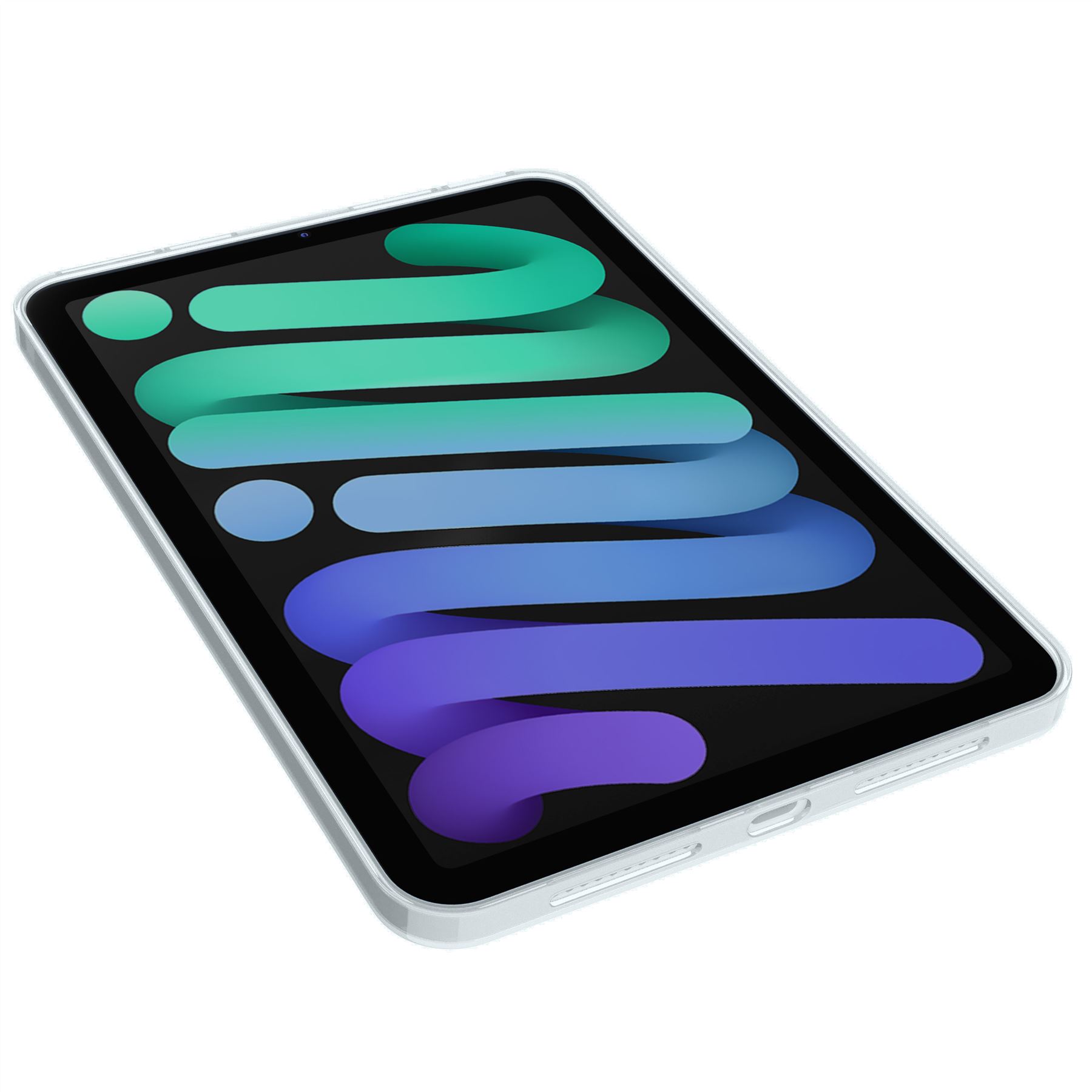 Transparent Étui Silicone Coque Housse Case Cover pour Apple iPad Mini 6 (2021) - Photo 9/25