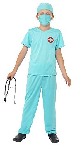 Child Surgeon Doctor Medic Fancy Dress Party Costume - Picture 3 of 5