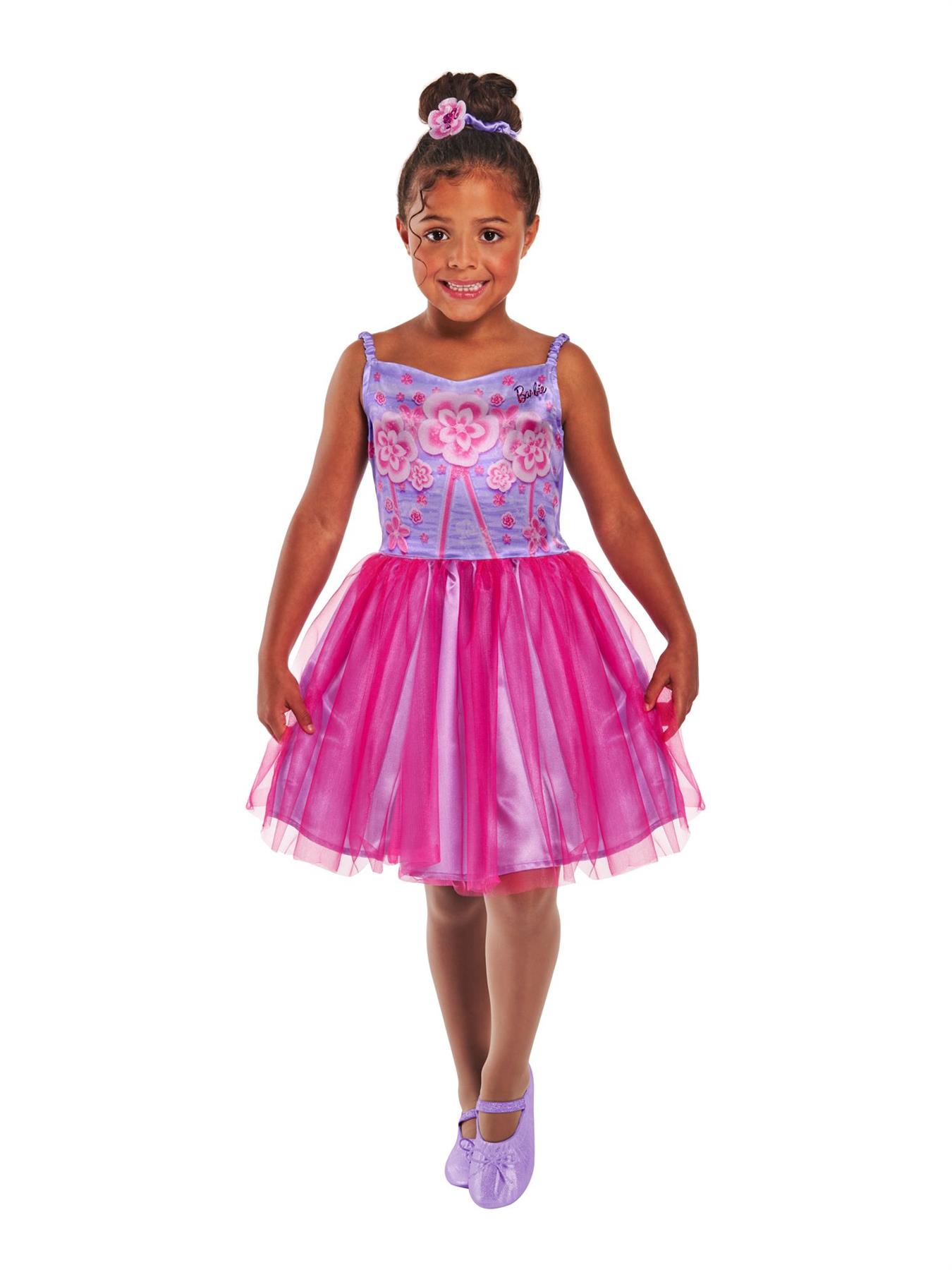 Kinder Ballerina Barbie offizielles Kostüm - Bild 5 von 5