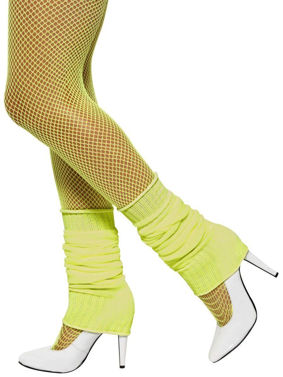 Jambières Néon Rétro 80s – Pour Soirée Danse Et Déguisement – Style Vintage Flashy