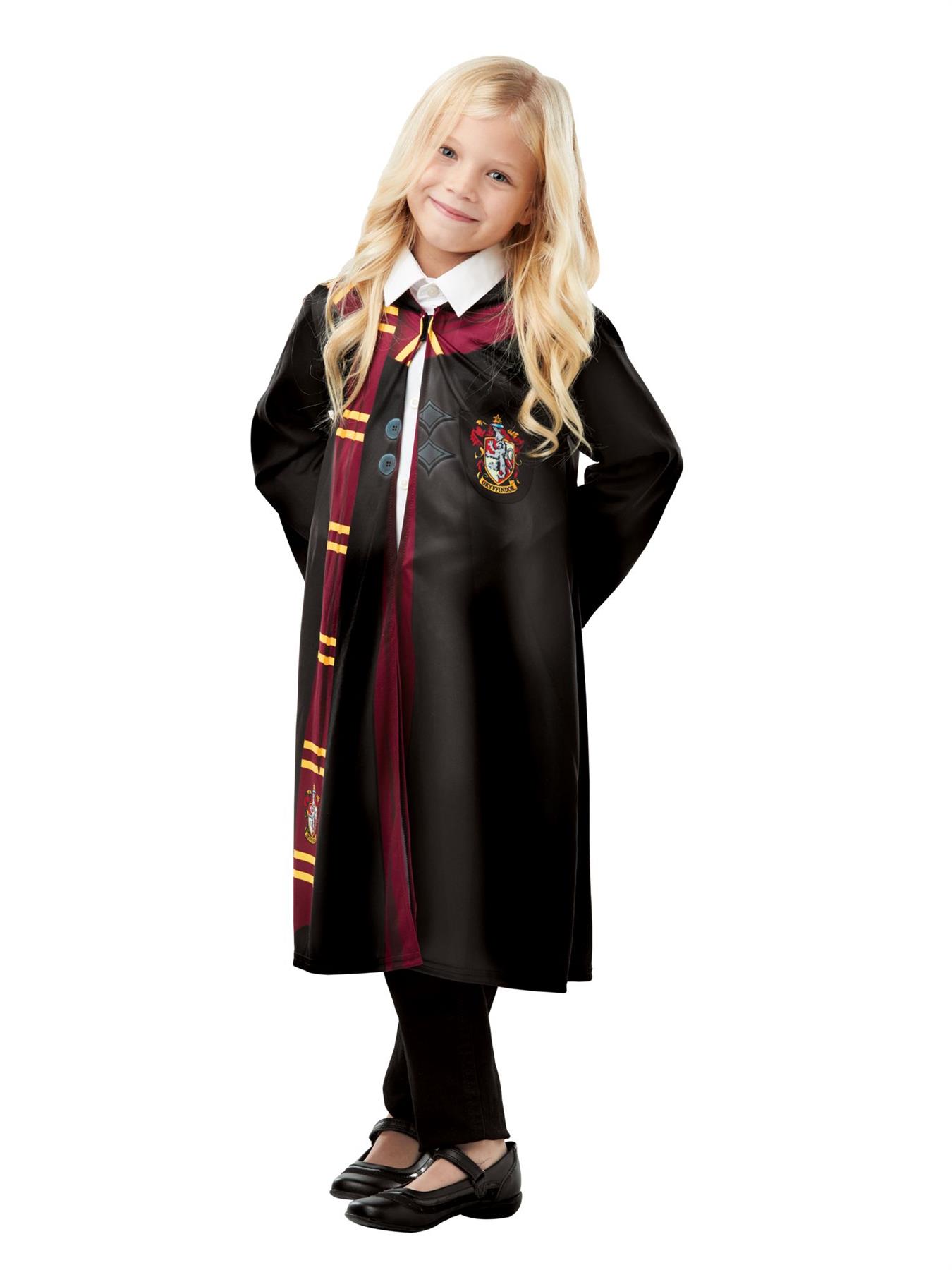 Offizielles Harry Potter bedrucktes Gryffindor Schulgewand Kostüm für Kinder - Bild 6 von 9