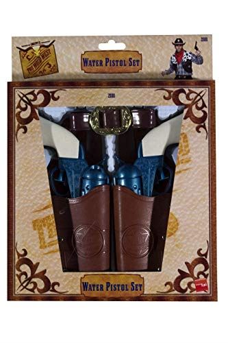 Kostüm Western Pistole, Holster & Abzeichen Wilder Westen Party Requisite - Bild 4 von 4