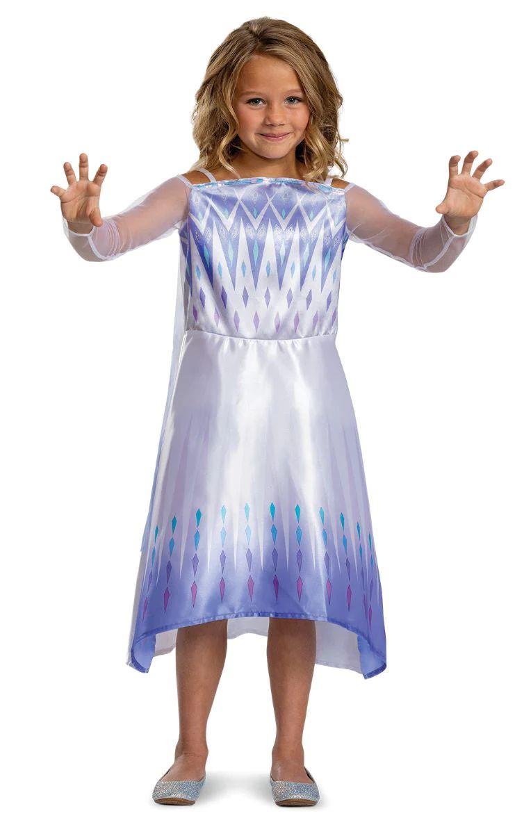 Offizielles Disney Frozen Elsa Schneekönigin Kostüm Partykleid für Kinder Mädchen - Bild 6 von 7