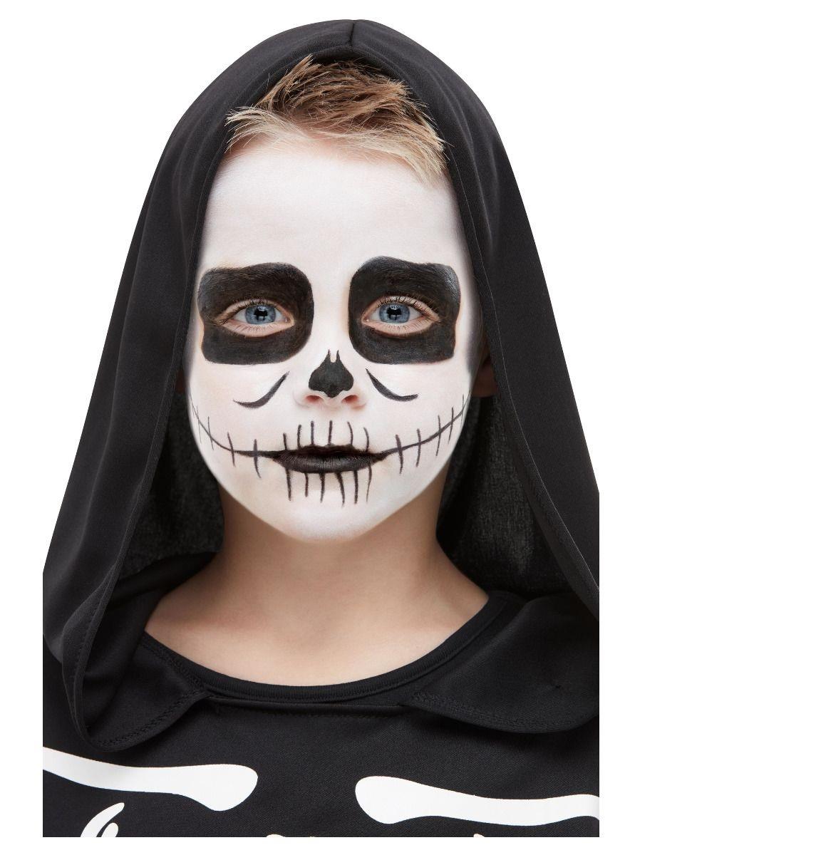 Child Skeleton Tutu Costume Black Halloween Fancy Dress Costume - Picture 4 of 7