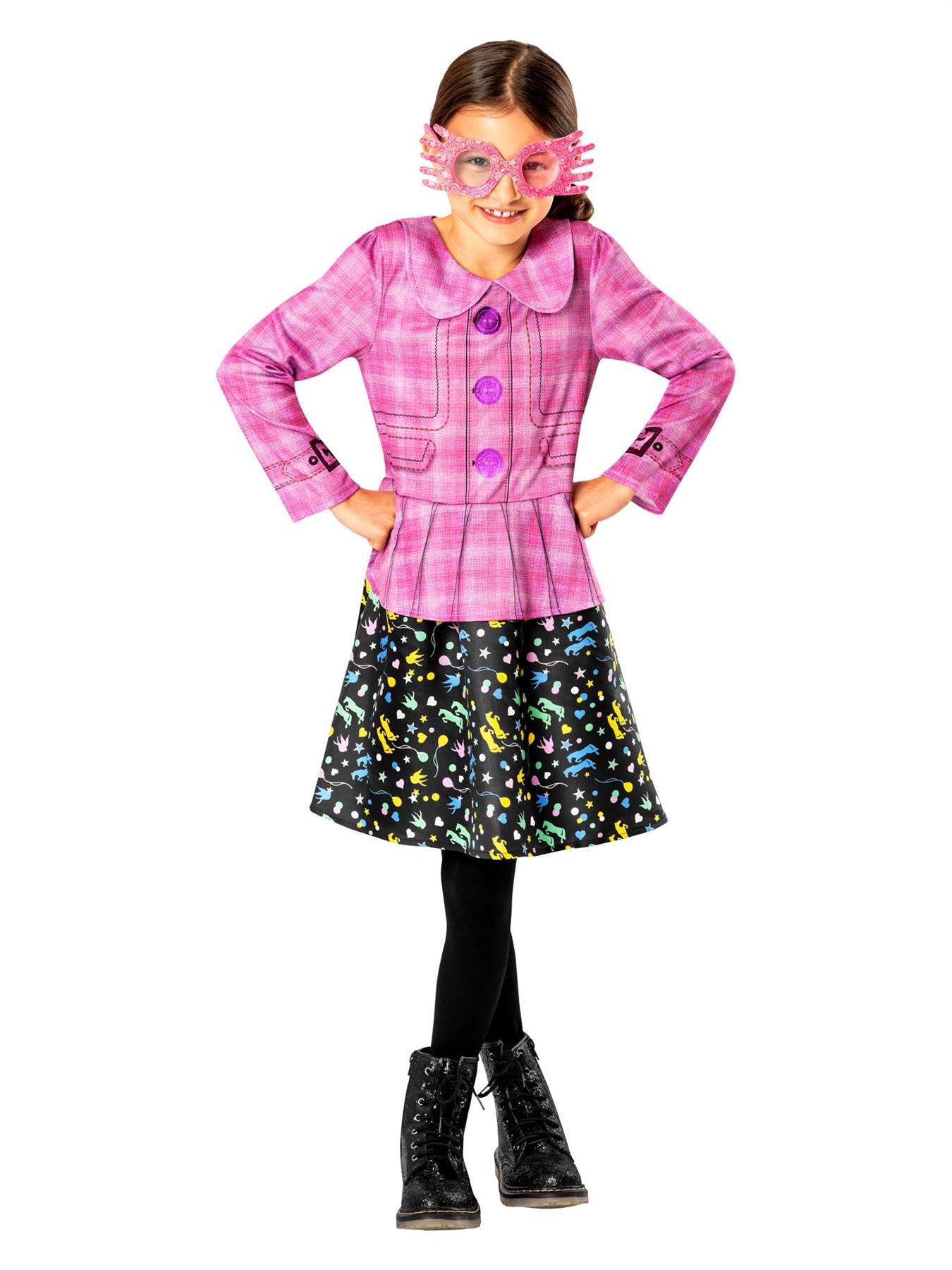 Offizielles Luna Lovegood Harry Potter Buchwoche Kostüm für Kinder - Bild 5 von 9