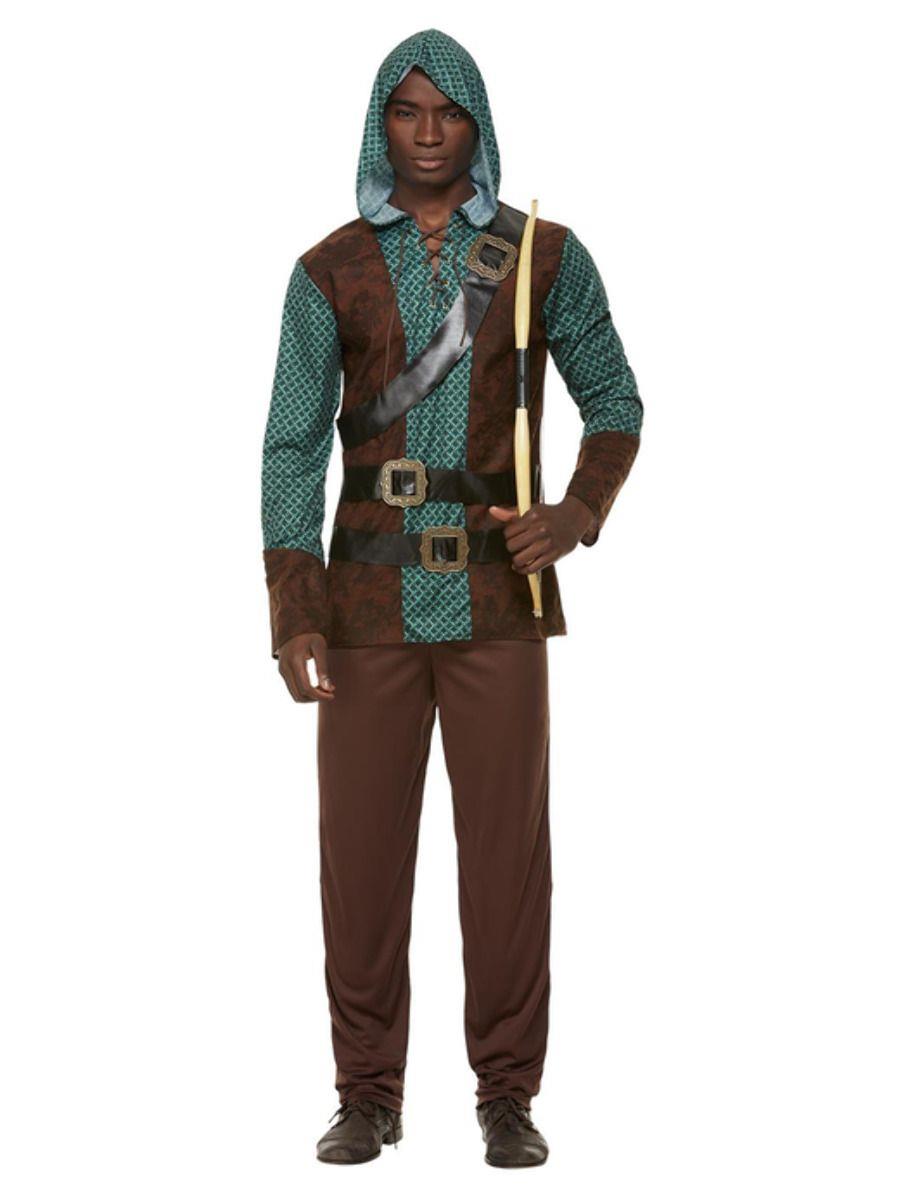 Adult Male Forest Archer Costume - Picture 4 of 8