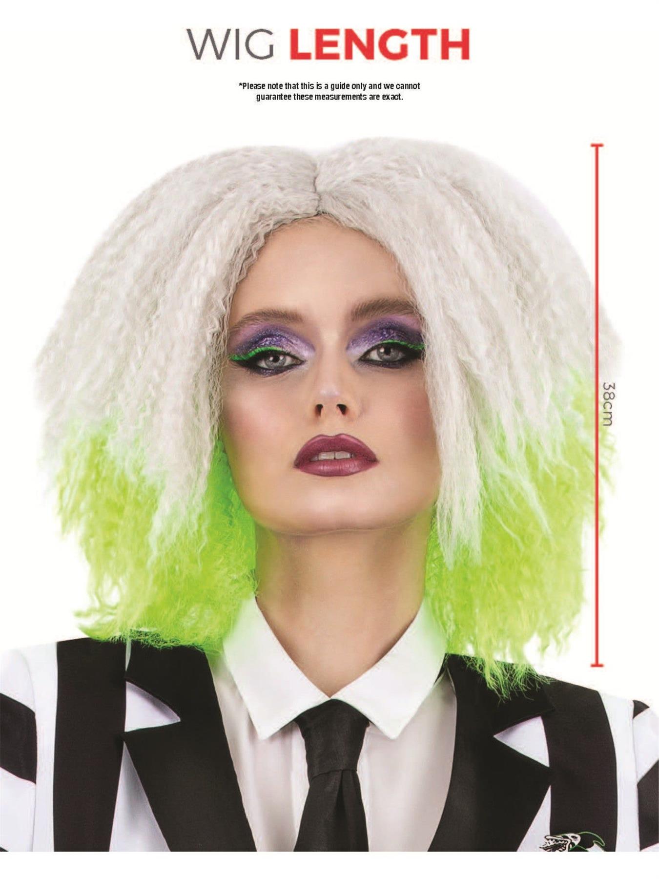 Offizielles Beetlejuice Film Halloween Kostüm für Damen Größe 8-22 - Bild 19 von 23