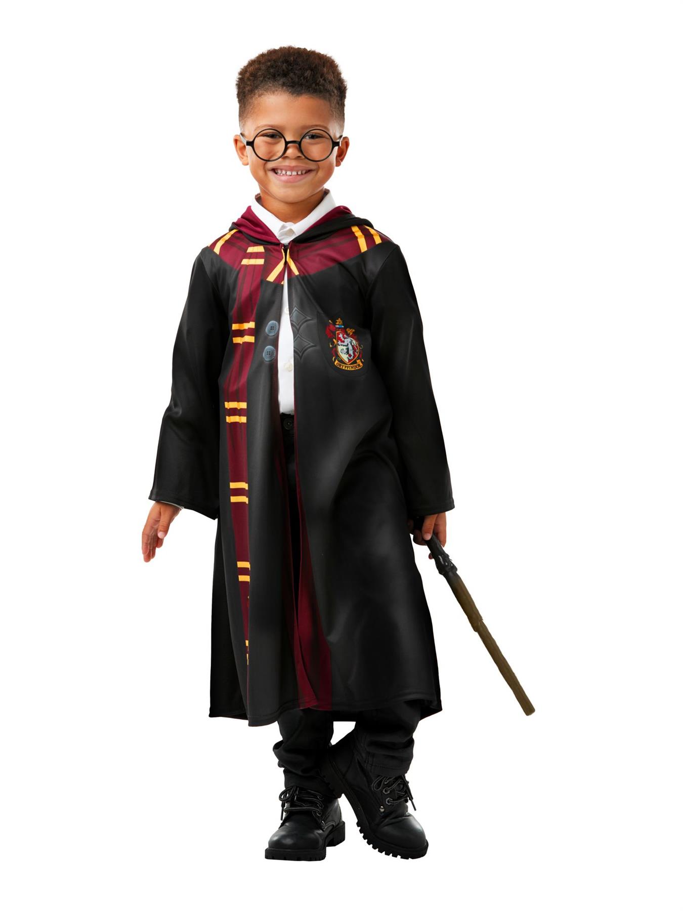 Offizielles Harry Potter bedrucktes Gryffindor Schulgewand Kostüm für Kinder - Bild 5 von 9