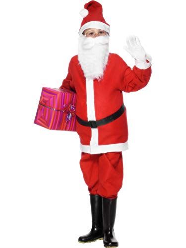 Child Santa Boy Christmas Fancy Dress Party Costume - Picture 4 of 5