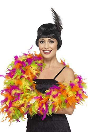 Variety Deluxe Feather Boa 1.8m Long Fancy Dress Accessory Hen Night - Picture 7 of 14