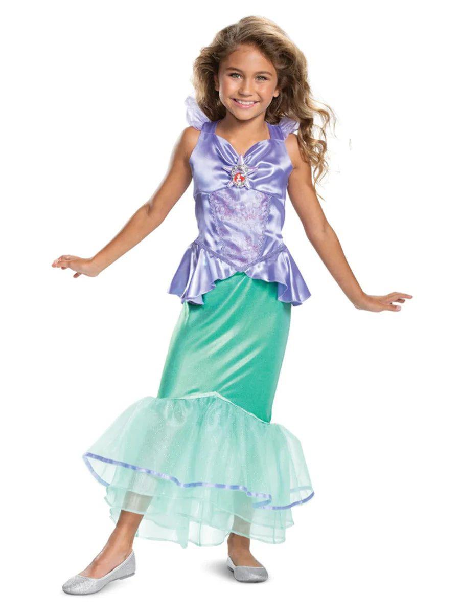 Disney Die kleine Meerjungfrau Arielle Verkleidung Kostüm für Kinder 3-8 Jahre - Bild 6 von 9