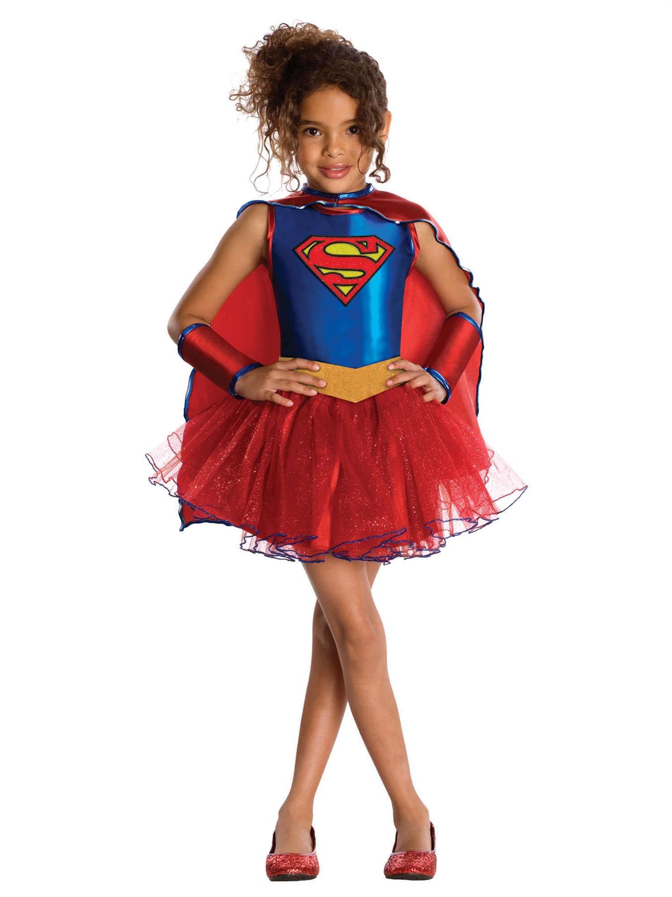 Offizielles DC Superwoman Tutu World Book Week Kostüm für Kinder Mädchen - Bild 3 von 4