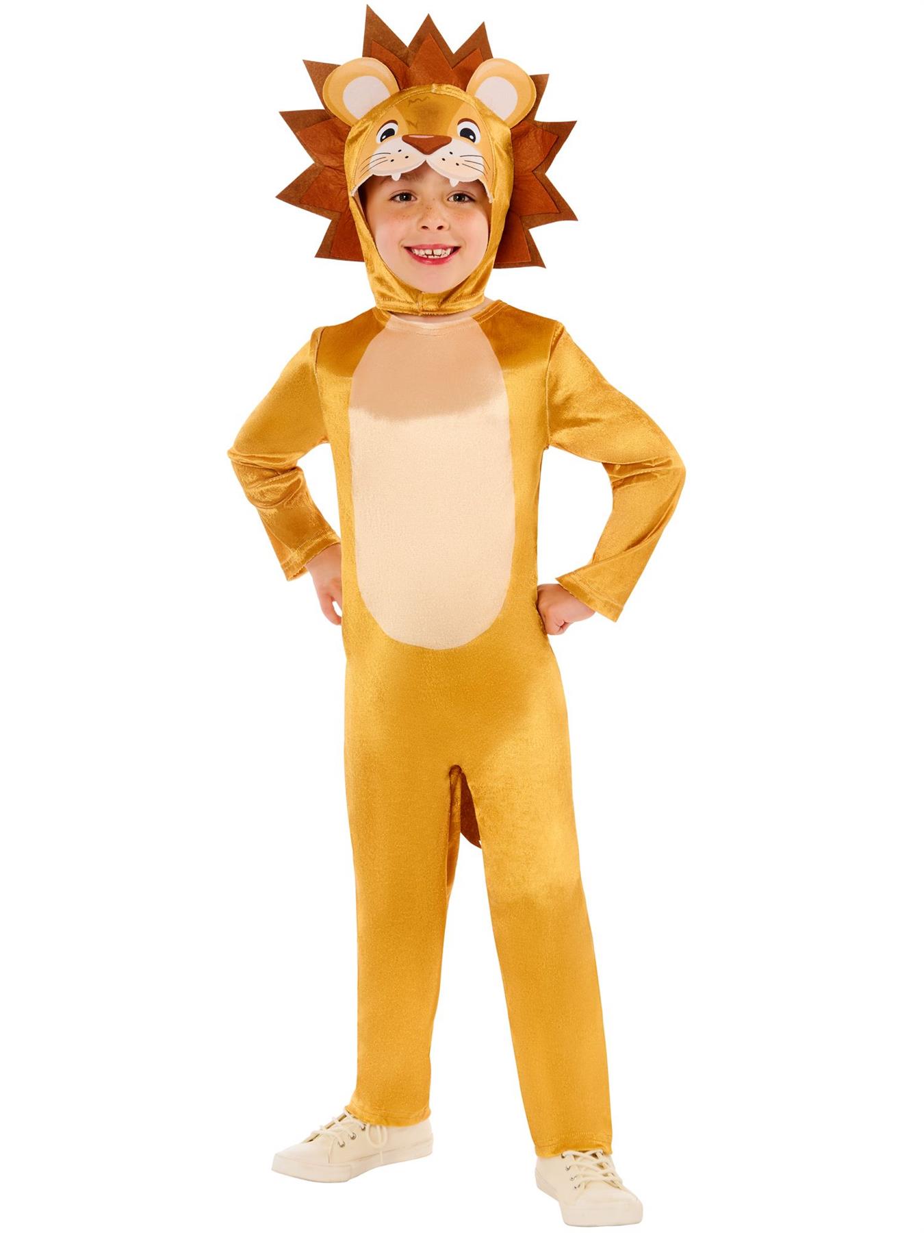 Child Lion Book Day Jungle Fancy Dress Kids Costume - Picture 5 of 7